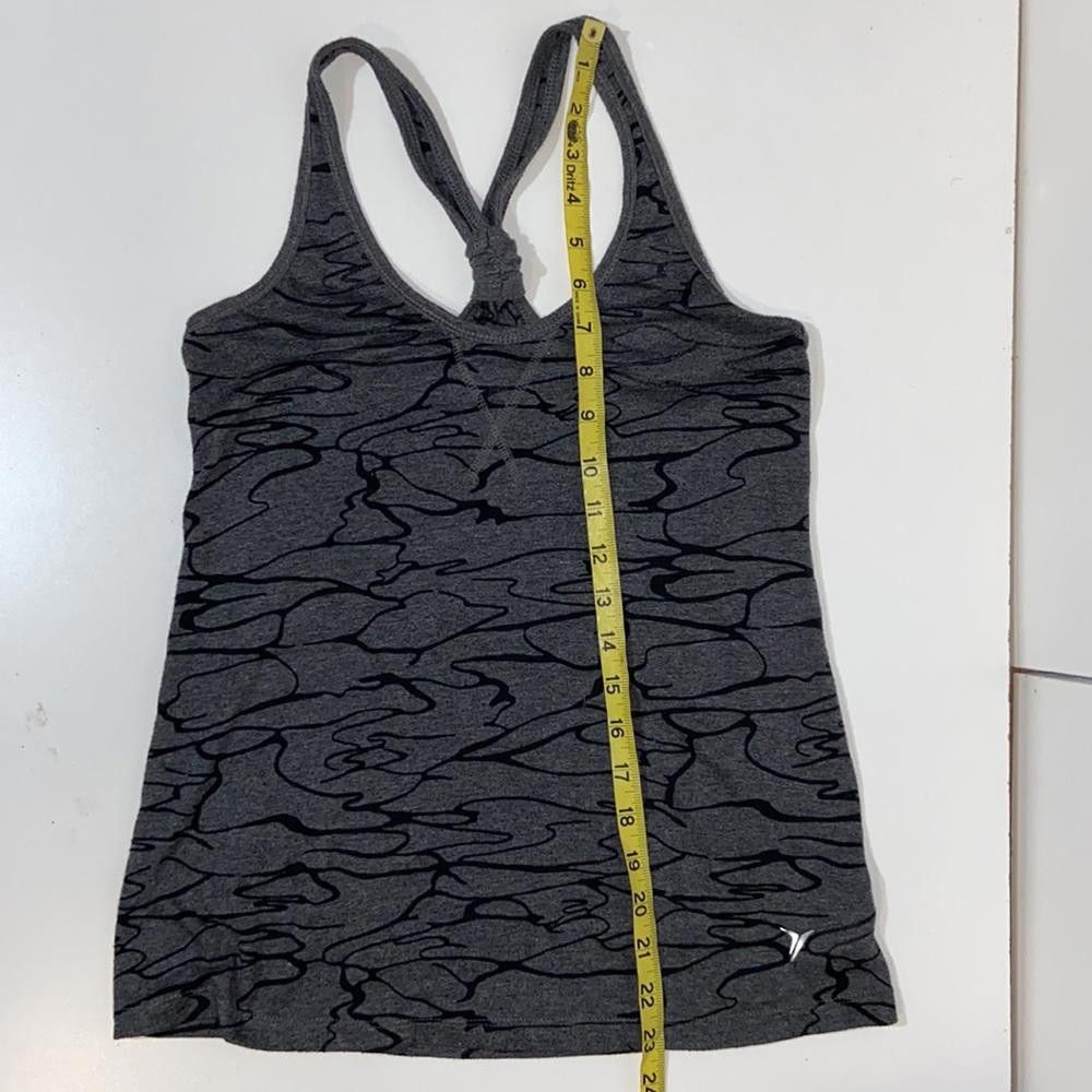 Old Navy Gray/Black Workout Tank Size XS Size ONE SIZE - 3 Thumbnail