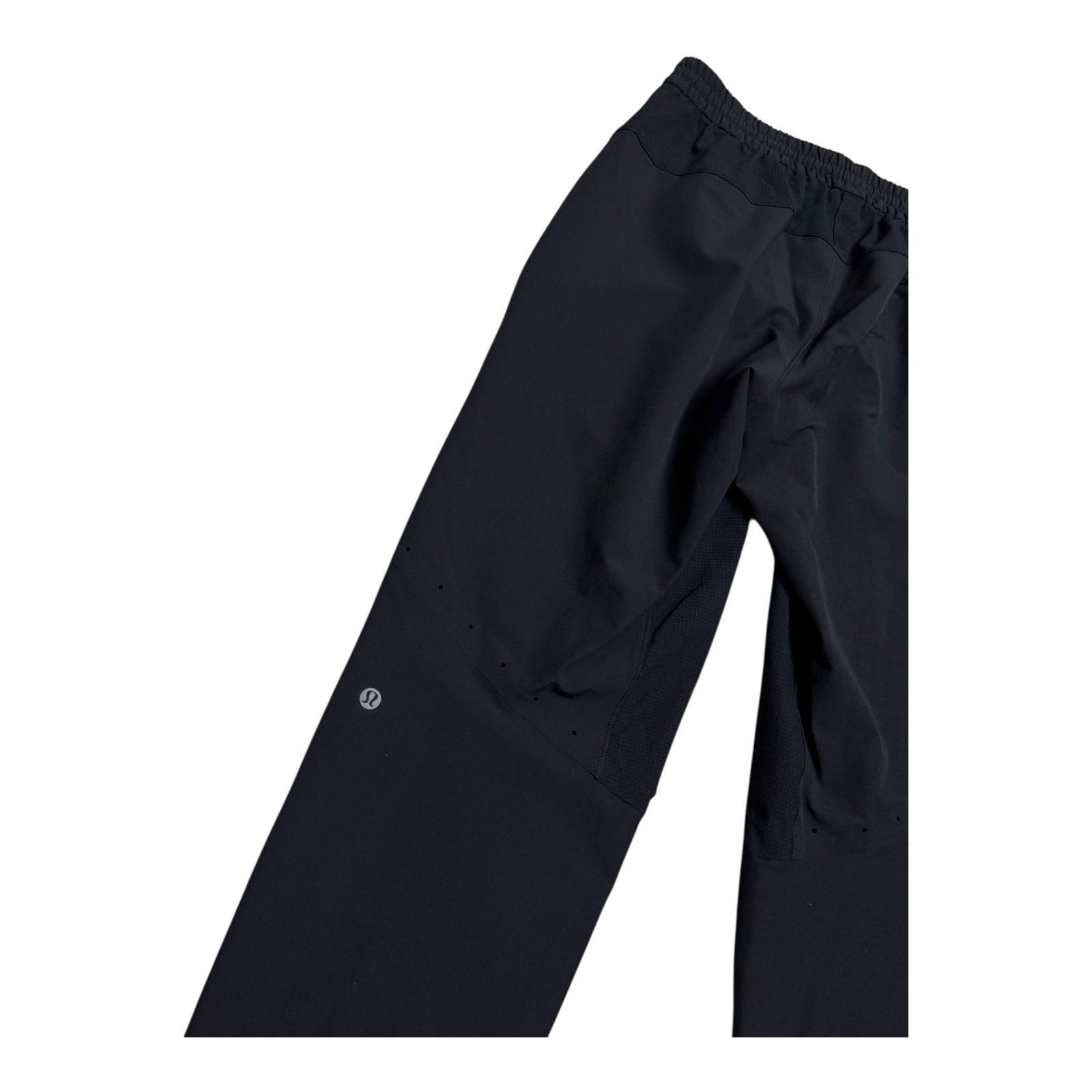 Vertabrae Black Double Emblem Shorts (Size Medium)