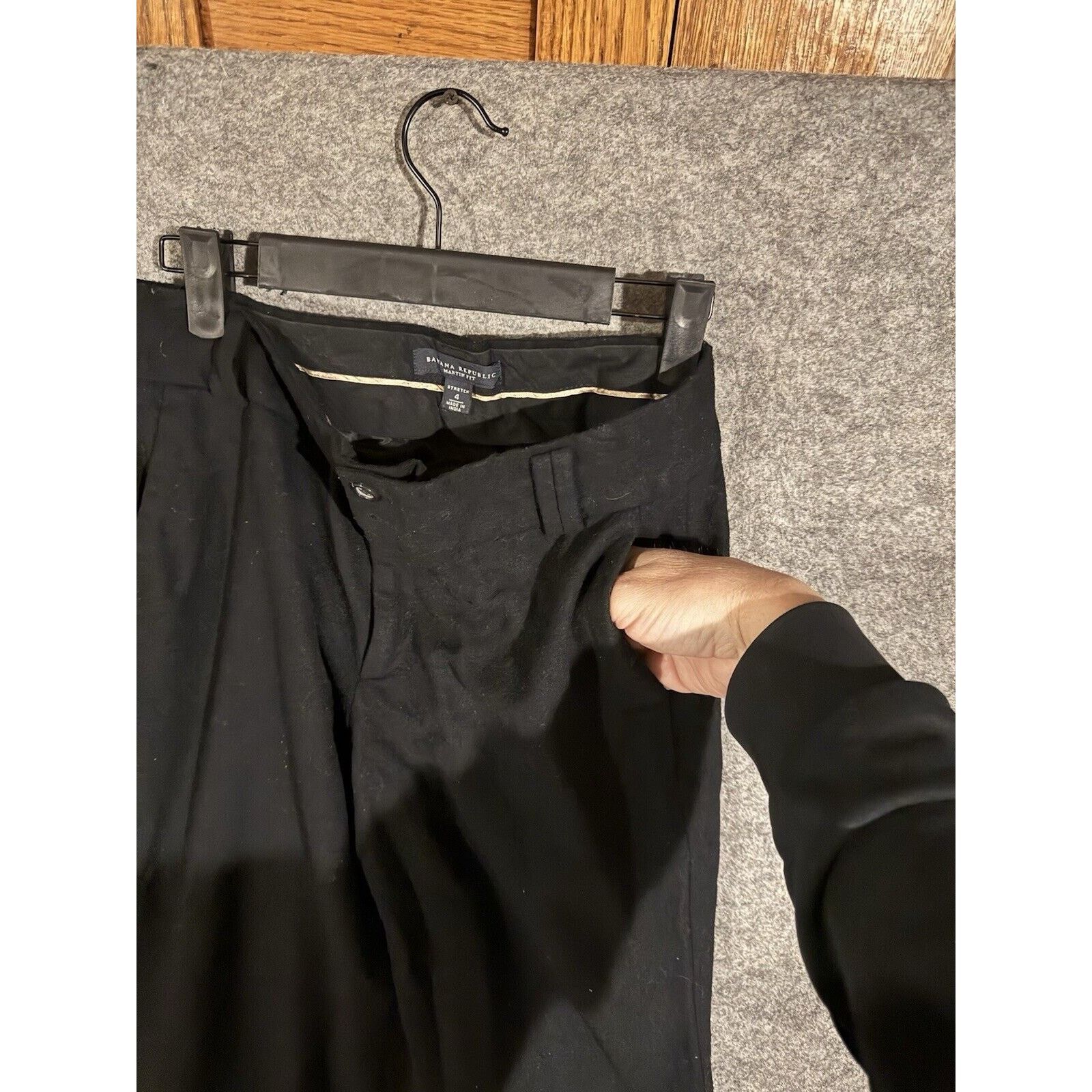 Banana Republic Banana Republic Martin Fit Pants Womens 4 Stretch Chic 2009 Size 27" / US 4 / IT 40 - 8 Thumbnail