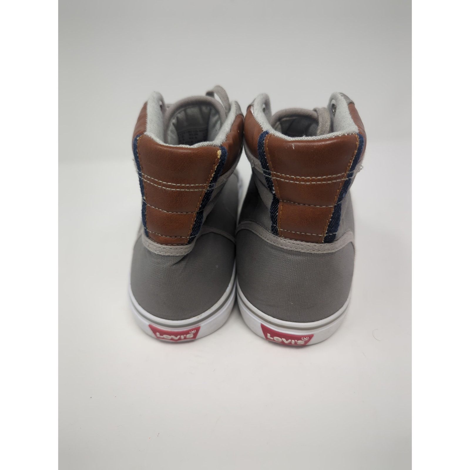 Levi's LEVI’S High Top Lace Mens Sneakers Khaki Color Size 10.5 Size US 10.5 / EU 43-44 - 5 Thumbnail