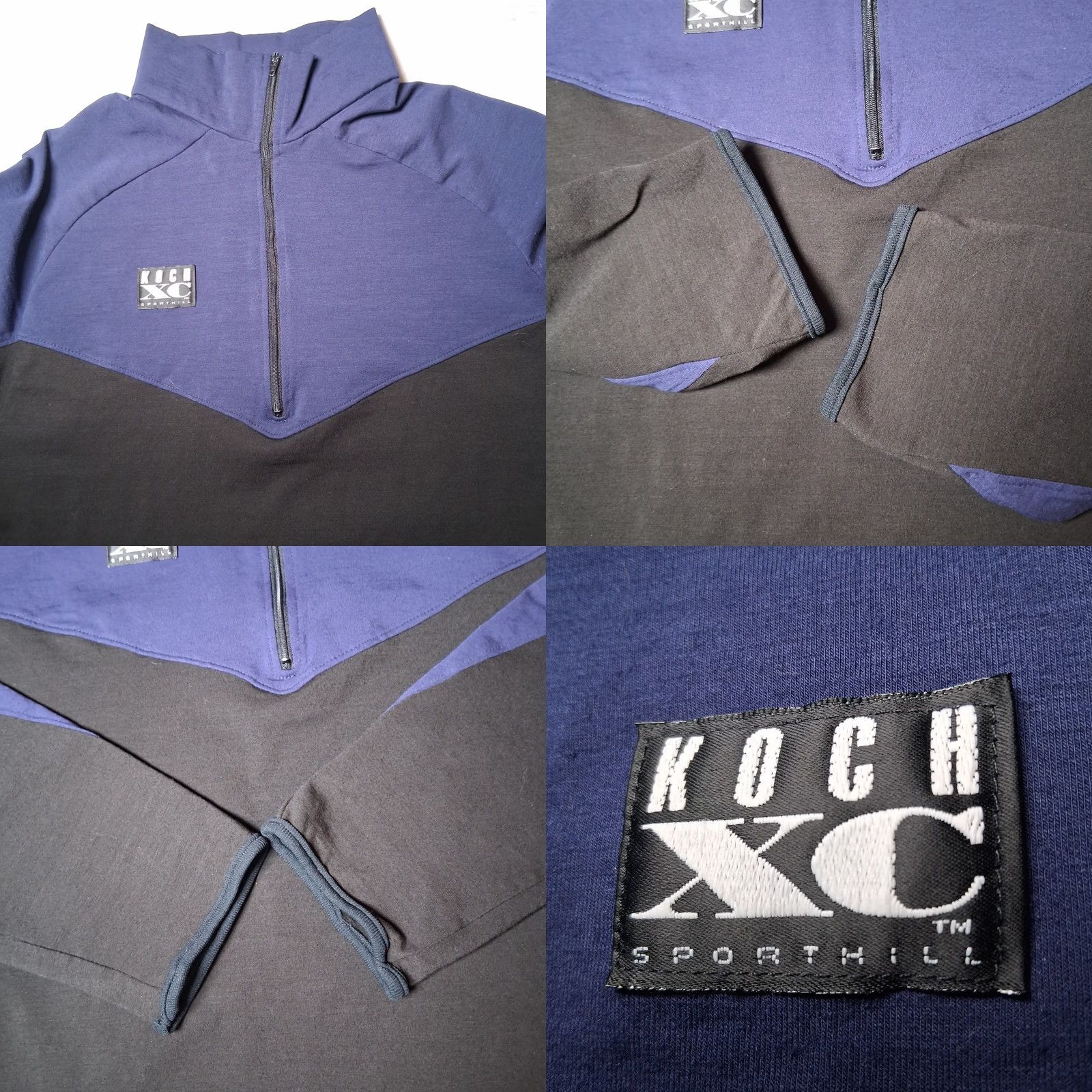 Vintage VINTAGE Sporthill Koch XC Ski Shirt Jacket M Polypro Nordic Cross Country Skiing 1/4 Zip Size US M / EU 48-50 / 2 - 8 Thumbnail