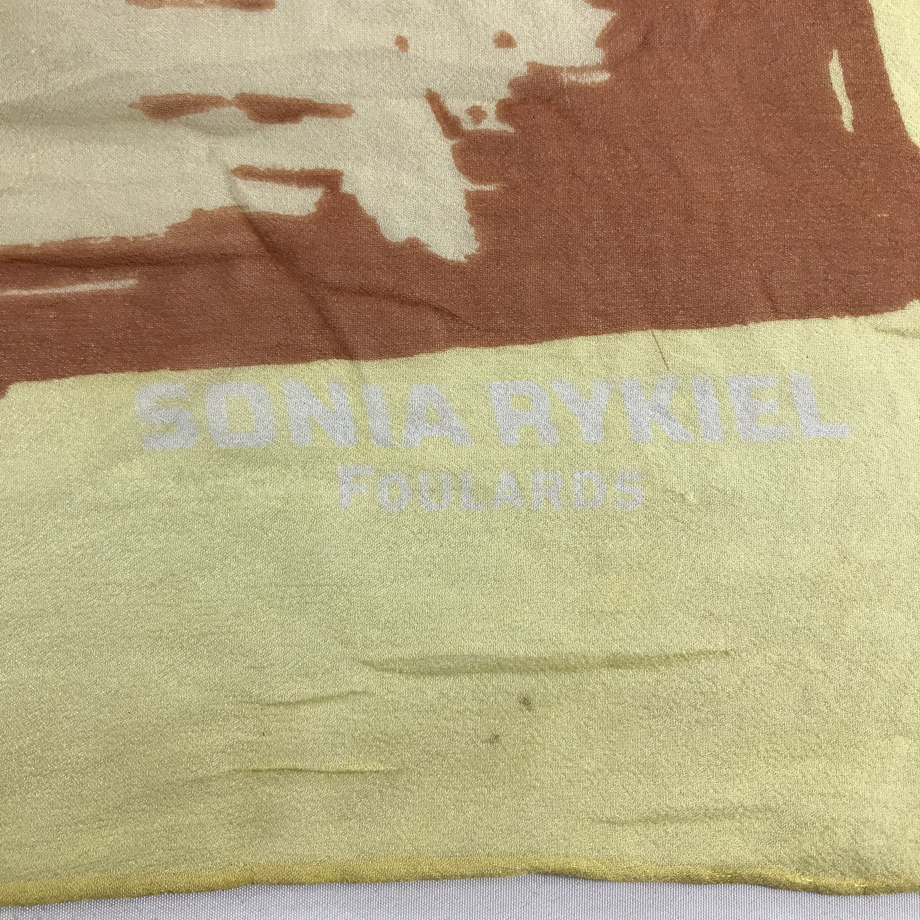 Sonia Rykiel × Vintage Vintage Sonia Rykiel Silk Scarf Size ONE SIZE - 5 Thumbnail