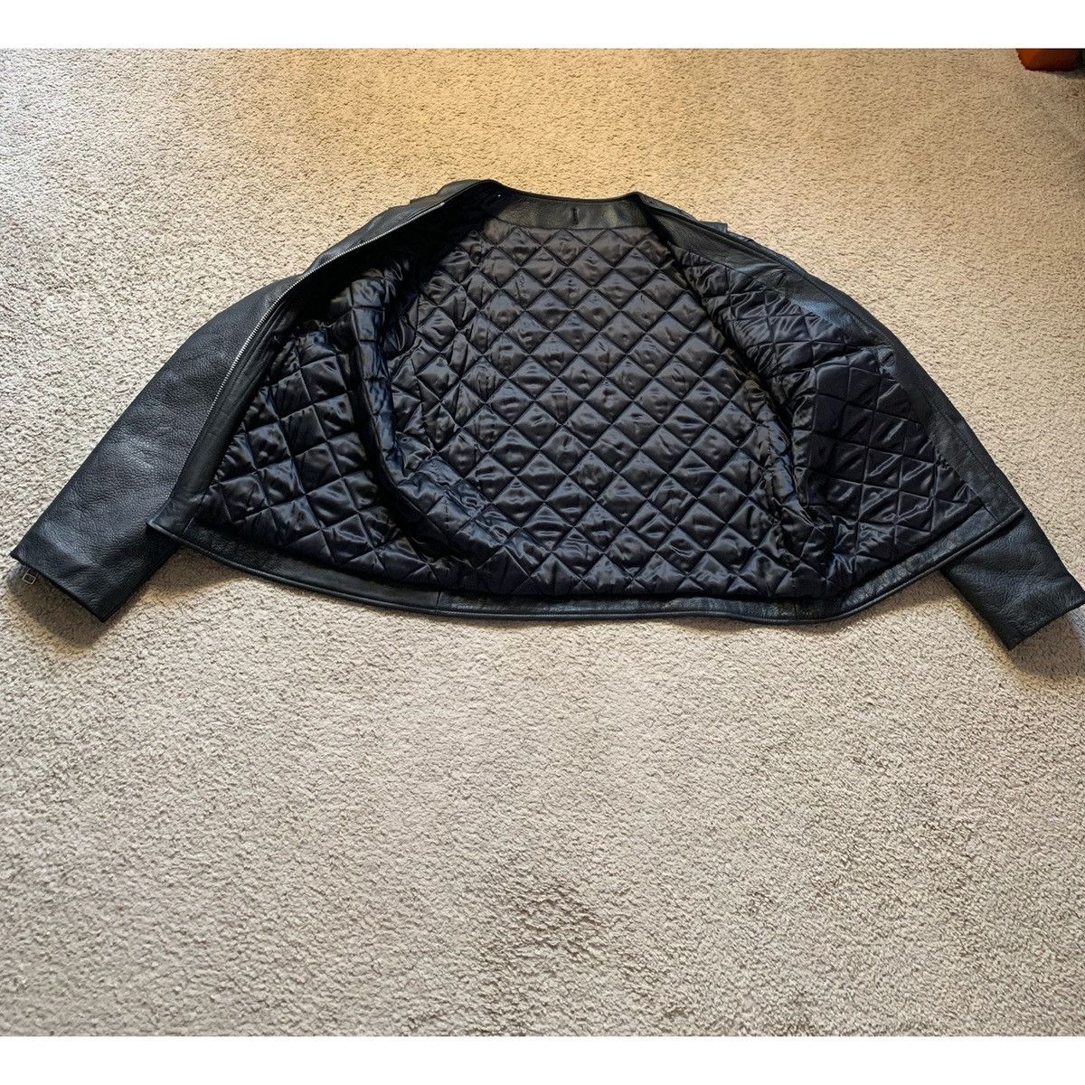 Helmut Lang HELMUT LANG BUILD OUT MOTORCYCLE LEATHER JACKET Size US L / EU 52-54 / 3 - 9 Thumbnail