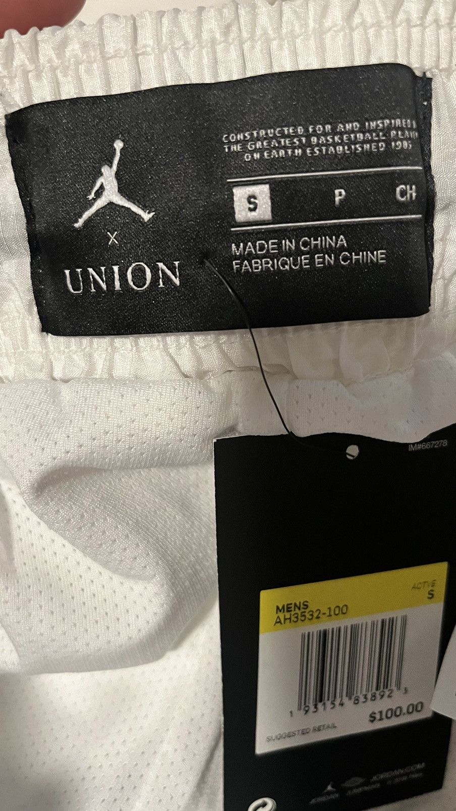 Jordan Brand × Union LA Union x Jordan parachute pants from the OG Jordan 1 release Size US 30 / EU 46 - 4 Thumbnail