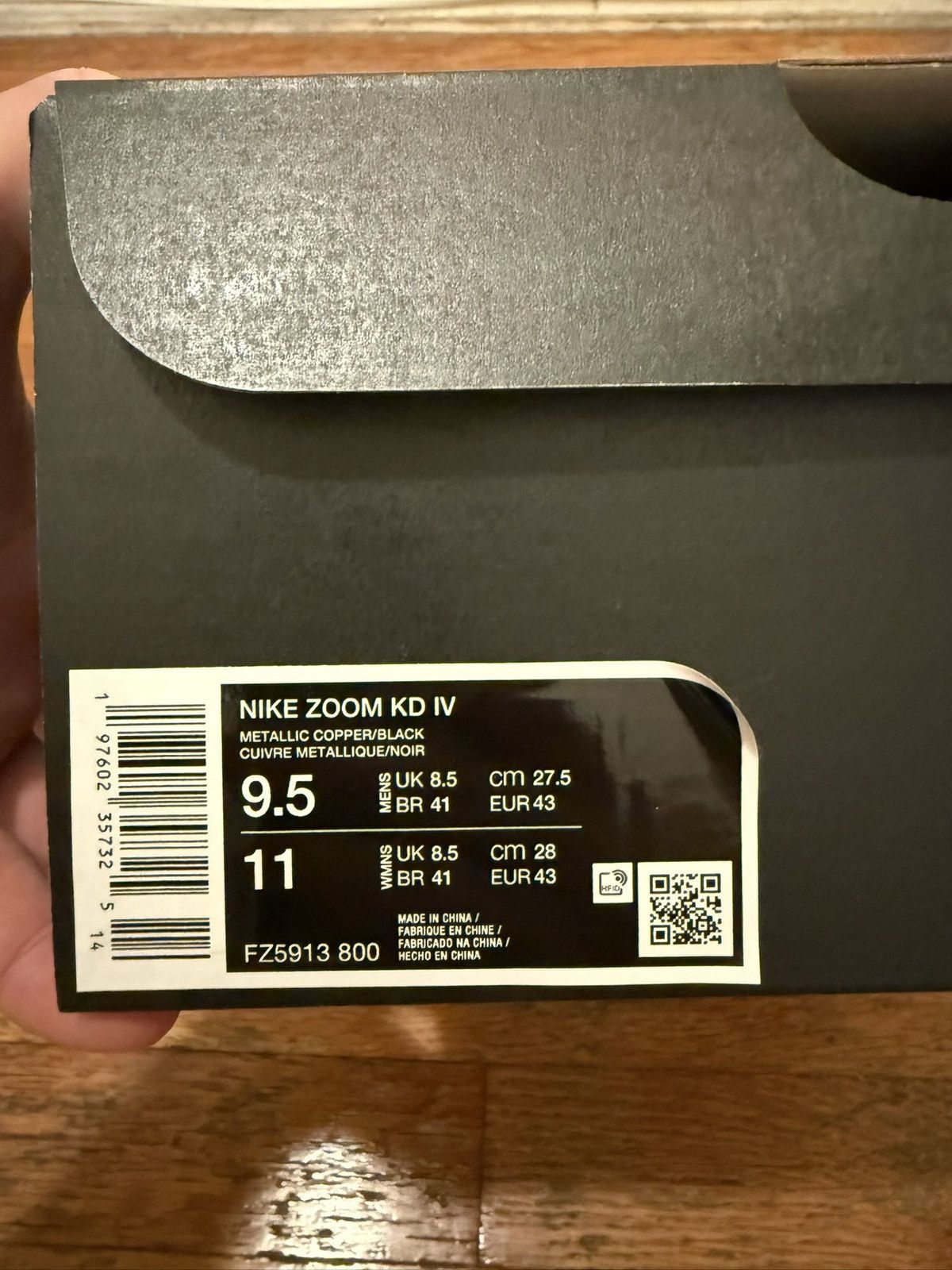 Nike Nike KD IV Christmas Size US 9.5 / EU 42-43 - 8 Thumbnail