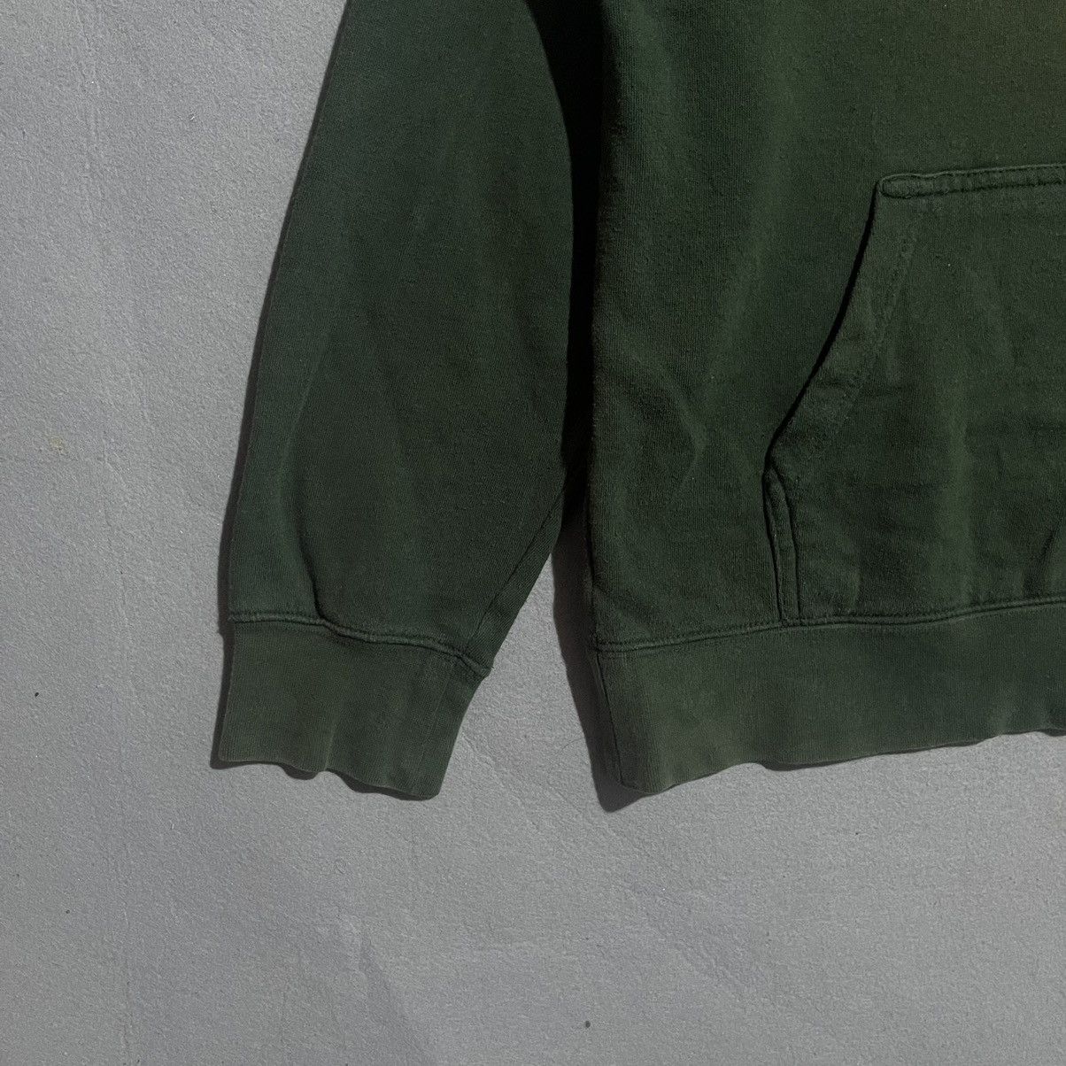 Stussy Vintage Stüssy Collegiate “S” Patch Hoodie (Early 2000s Size US M / EU 48-50 / 2 - 4 Thumbnail