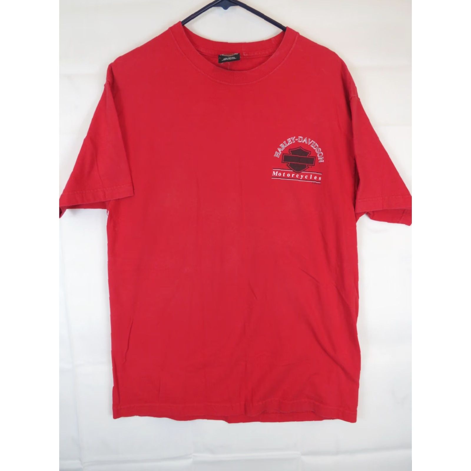 Harley Davidson Harley-Davidson T-Shirt L Men Multicolor Motorcycle Motorcycle USA Lakeville MN Twin Cities 90s? Size US L / EU 52-54 / 3 - 3 Thumbnail