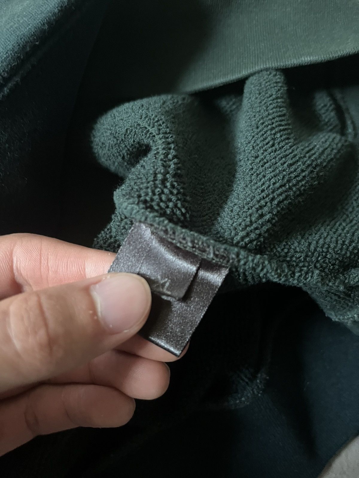 Raf Simons Raf Simons A/W 16 R patched logo sweatshirt green Size US XL / EU 56 / 4 - 7 Thumbnail