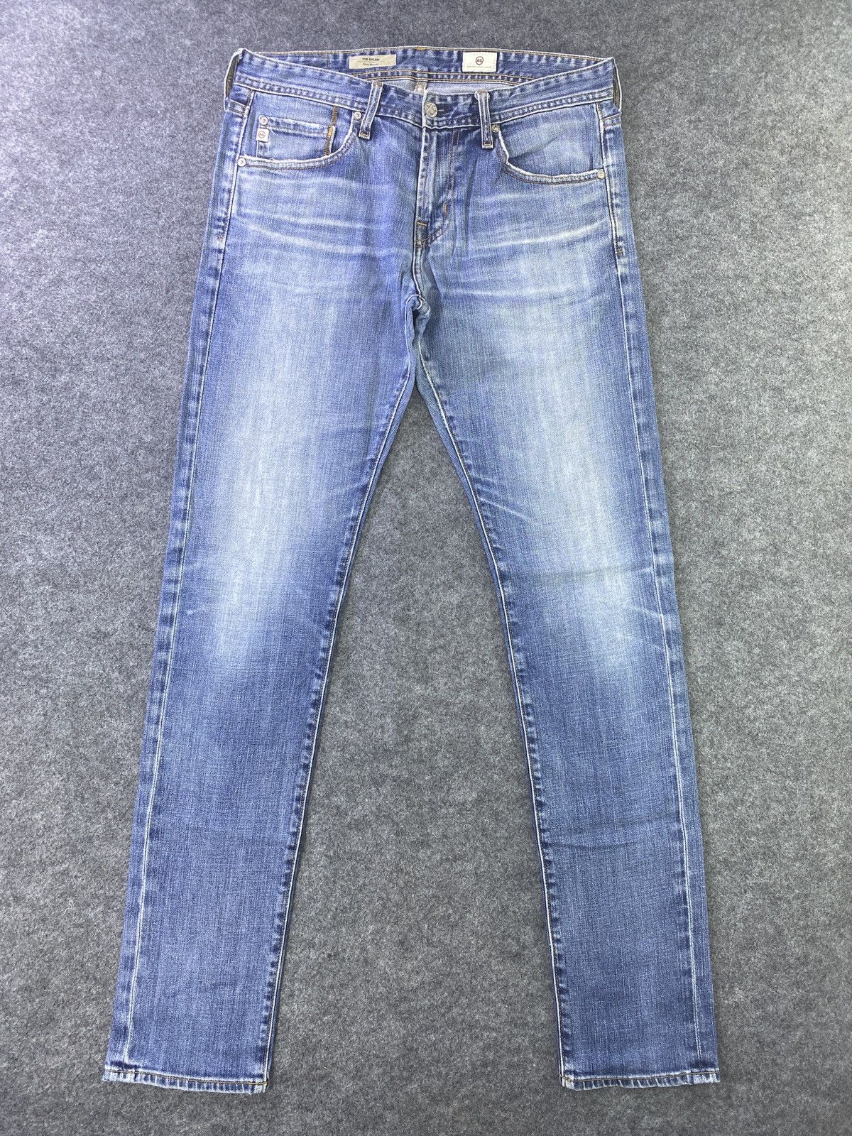 AG Adriano Goldschmied × Japanese Brand AG Adriano Goldschmied Blue Wash Denim - J941 Size 32" / US 10 / IT 46 - 1 Thumbnail