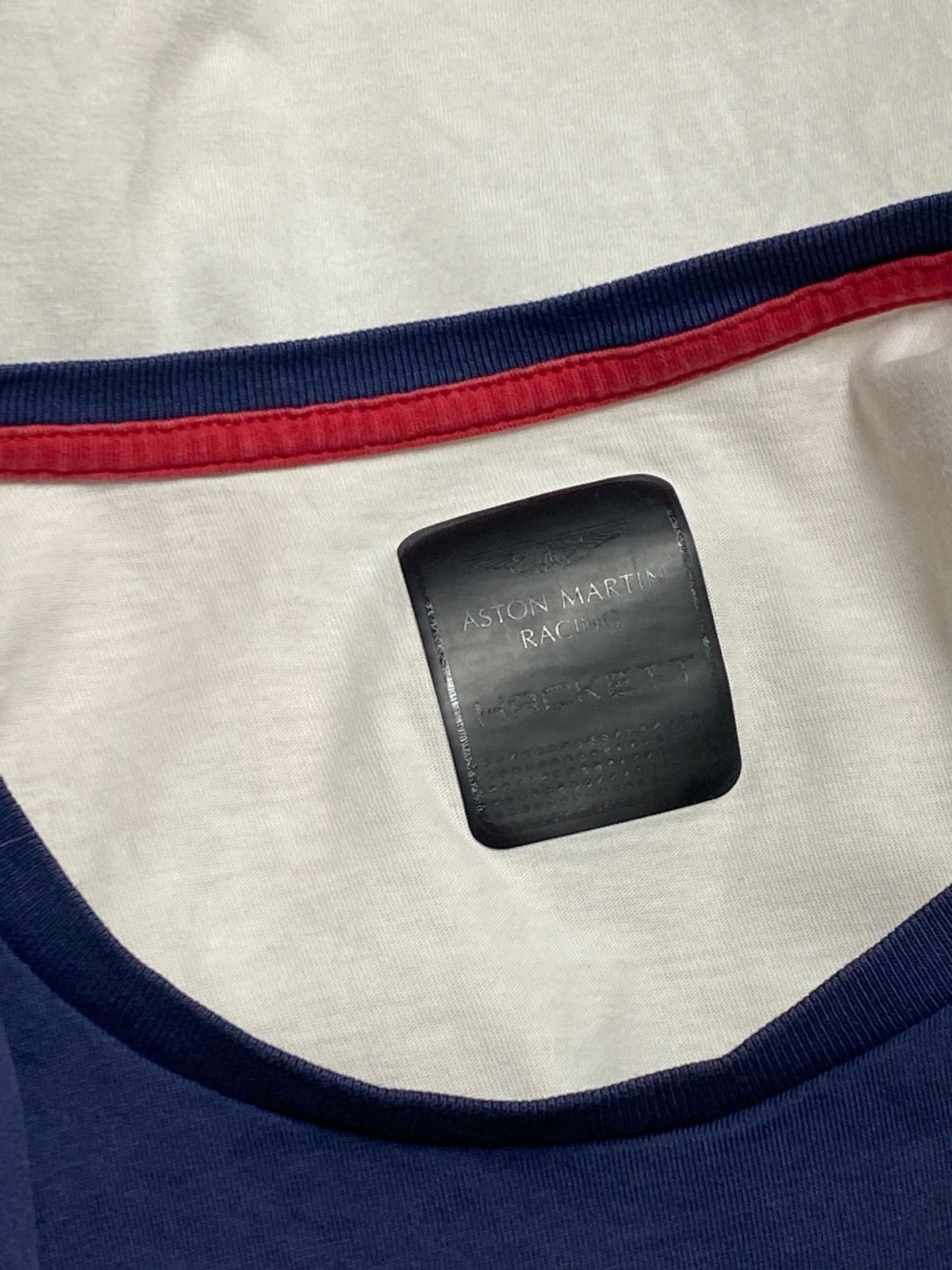 Hackett Vintage HACKETT ASTON MARTIN Navy Tee Shirt Size US S / EU 44-46 / 1 - 3 Thumbnail