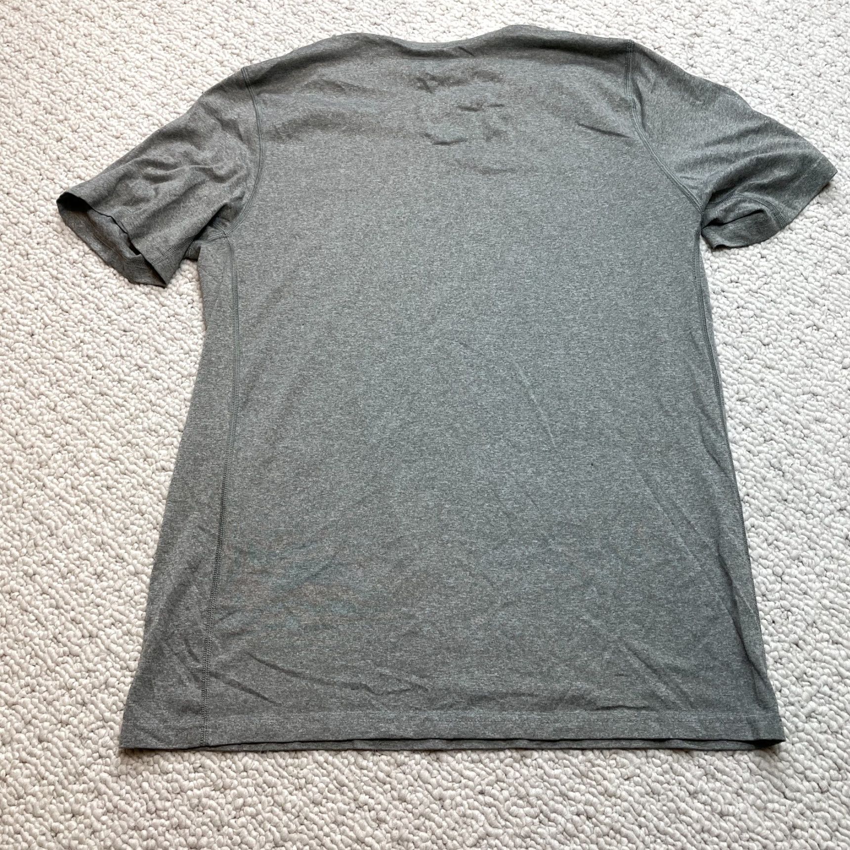Anvil Anvil Activewear Shirt Adult Medium Gray Short Sleeve Stretch Solid Gym Exercise Size M / US 6-8 / IT 42-44 - 8 Thumbnail