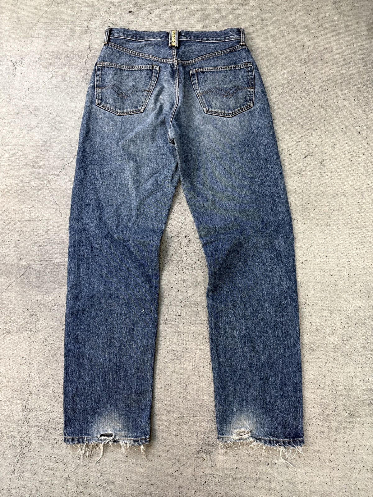 If Six Was Nine Crazy Sexy Flared Bootcut 2000s Y2K Jeans Size 30 Size US 30 / EU 46 - 1 Thumbnail