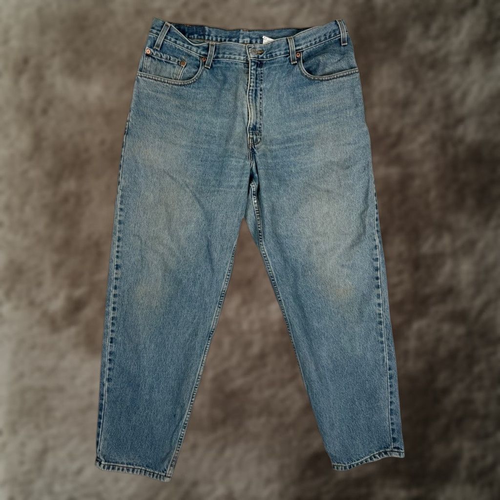 Levi's VINTAGE Levi’s 560 Jeans Mens 36x30 Blue Loose Fit Tapered 90s READ Size US 36 / EU 52 - 1 Thumbnail