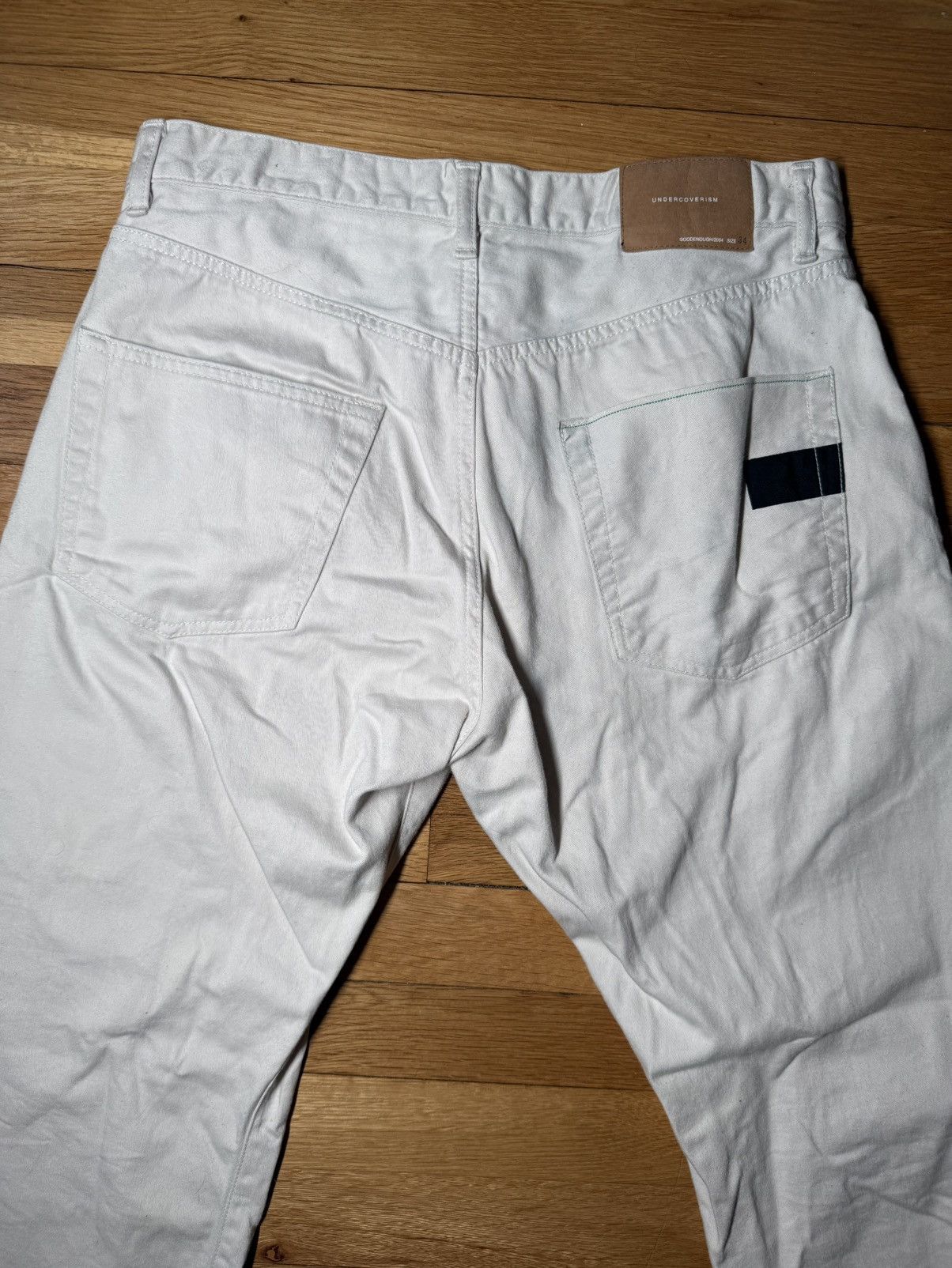Undercover 2004SS Undercover x GOODENOUGH White Pants Jun Takahashi Size US 34 / EU 50 - 9 Thumbnail