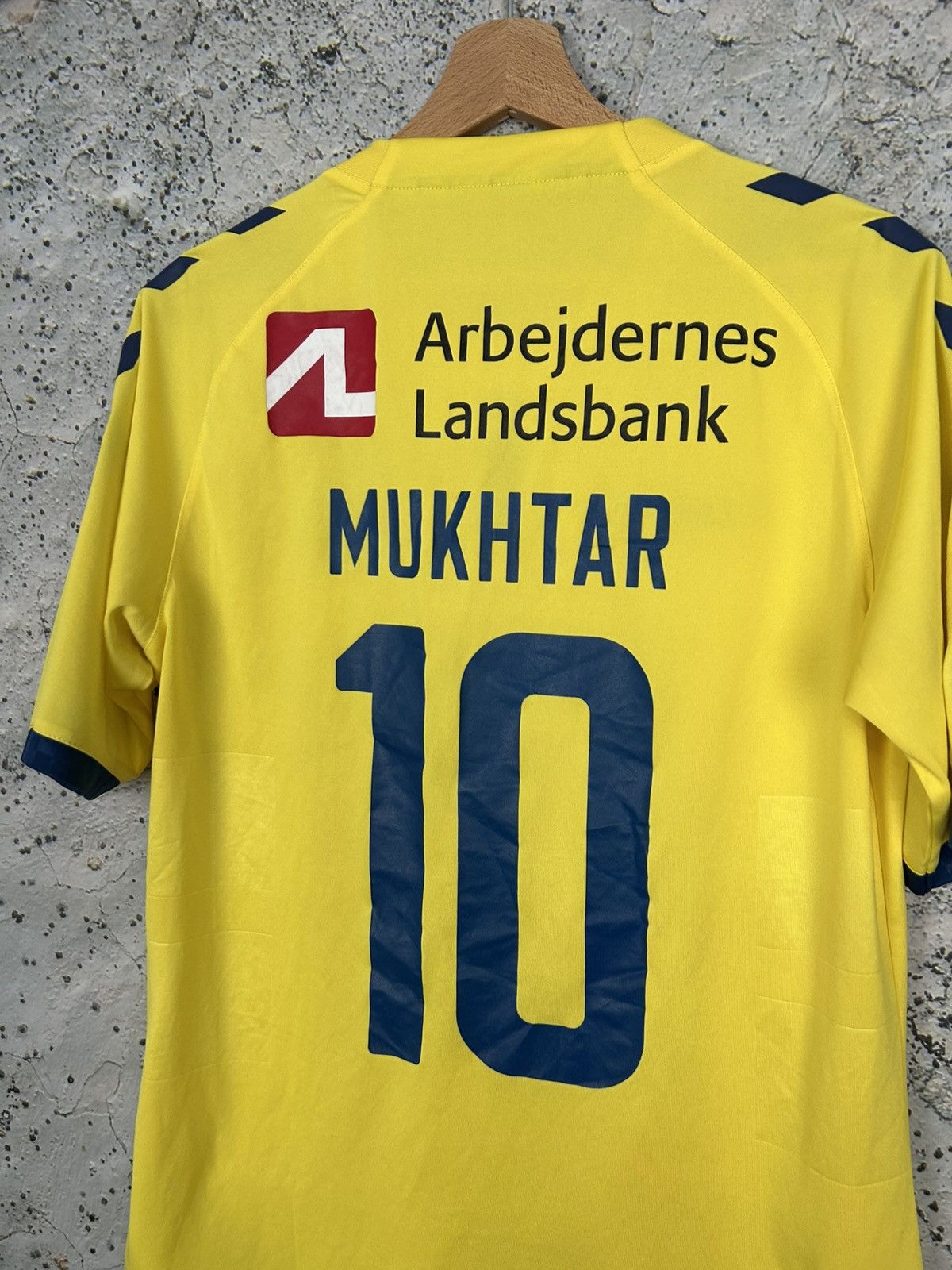 Hummel Brondby IF Mukhtar Hummel Soccer Jersey Football Rare Size US M / EU 48-50 / 2 - 5 Thumbnail