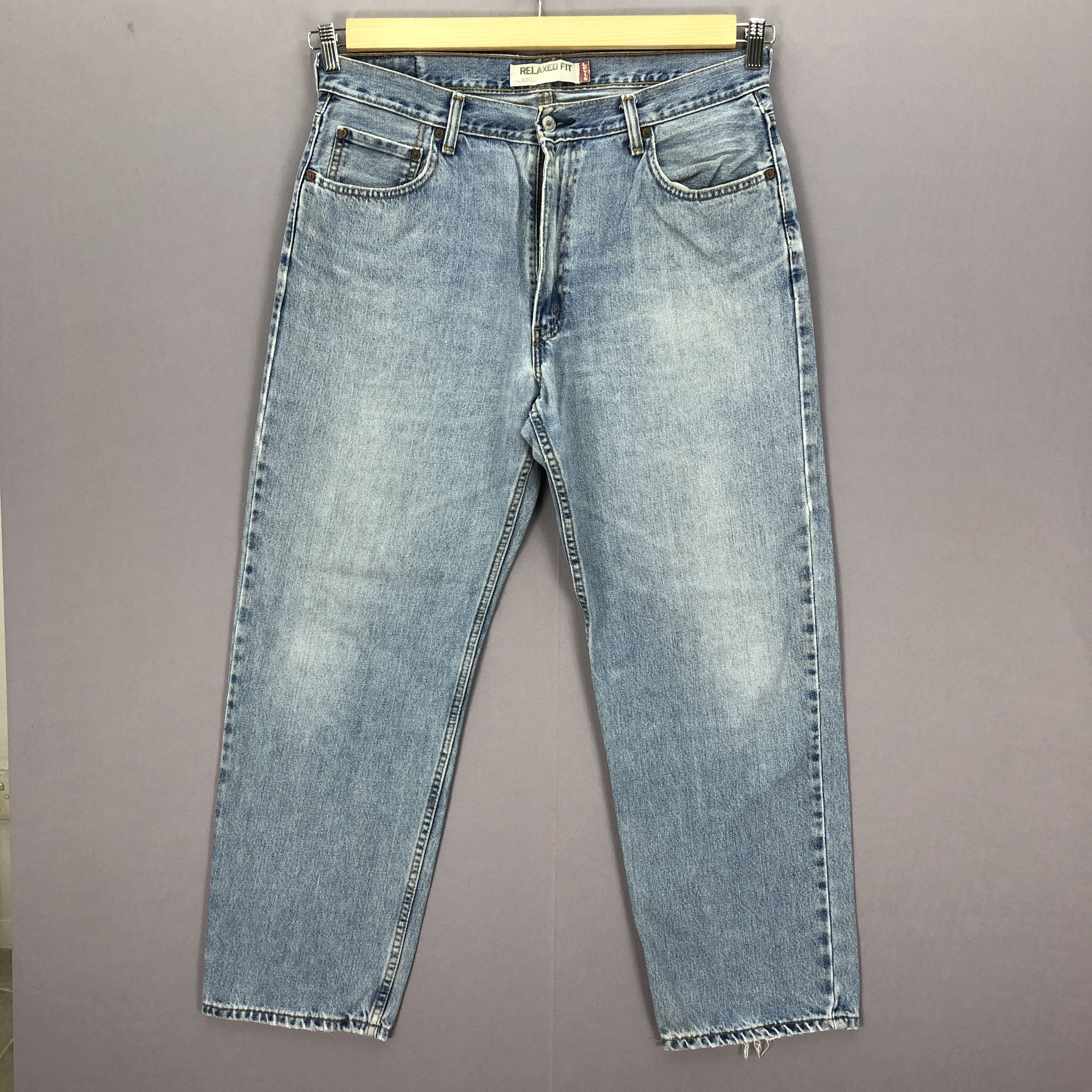 Levi's Vintage Y2K Levis 550 Jeans Levi's Baggy Tapered Faded Denim Size US 36 / EU 52 - 1 Thumbnail