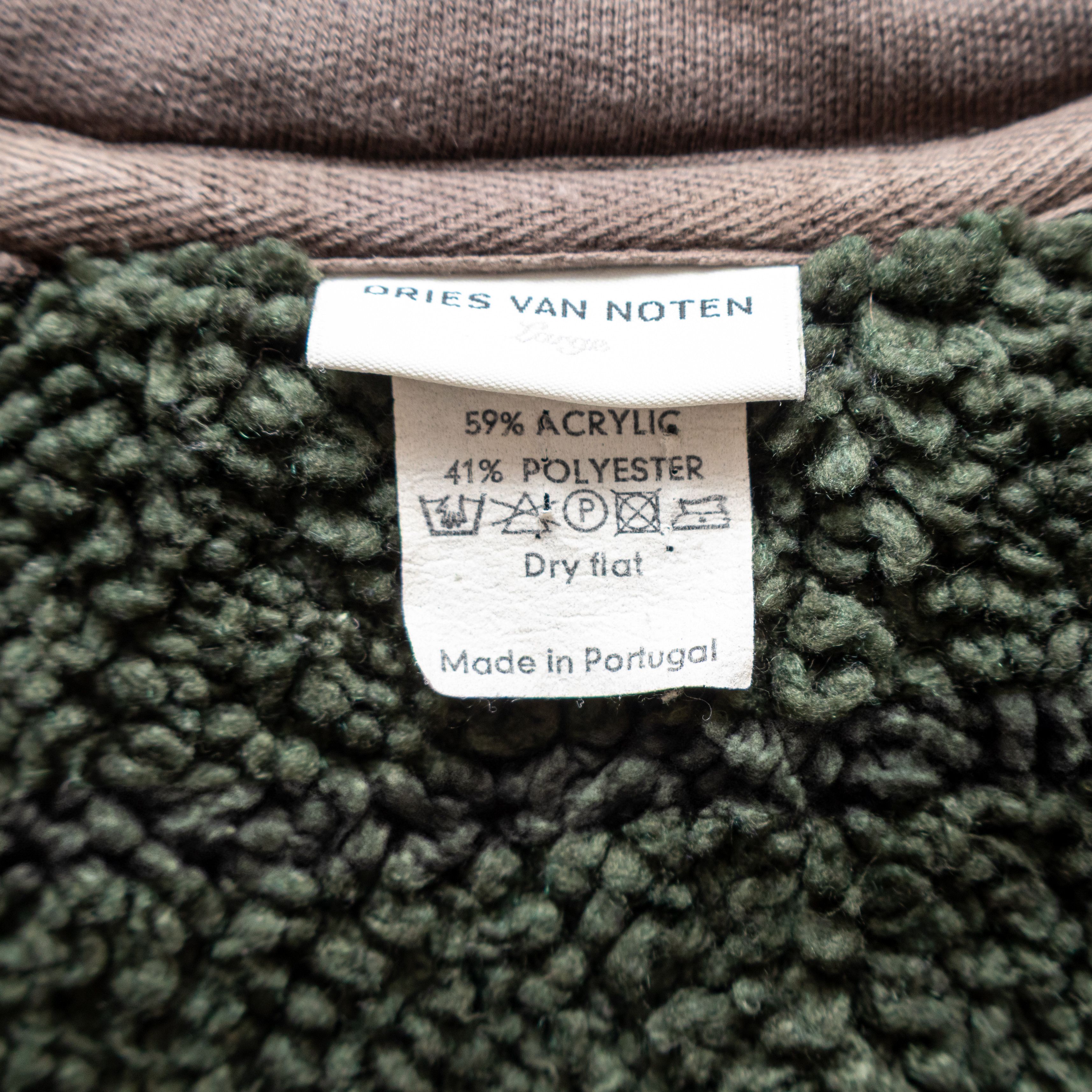 Dries Van Noten Dries Van Noten Quilted Sleeve Half-Zip Pullover Size Large Size US L / EU 52-54 / 3 - 6 Thumbnail