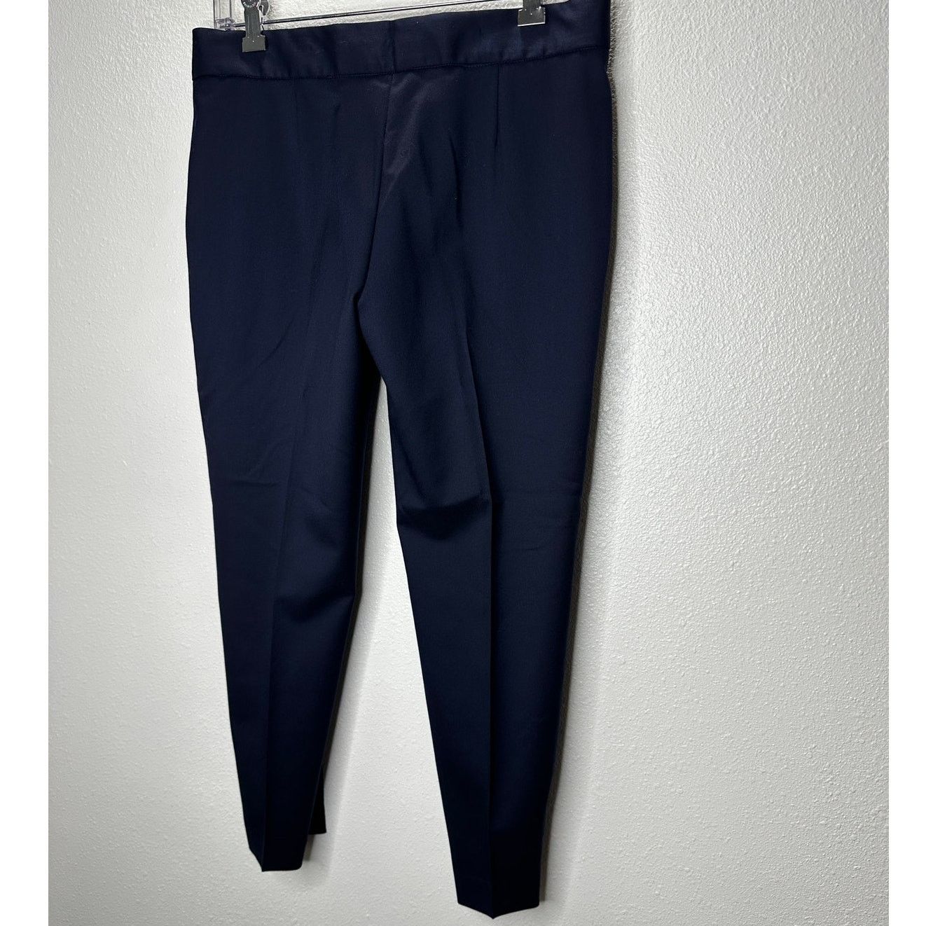 Stella McCartney Stella McCartney Navy Tapered Leg Zip Ankle Trouser 40 / M Size 30" / US 8 / IT 44 - 5 Thumbnail