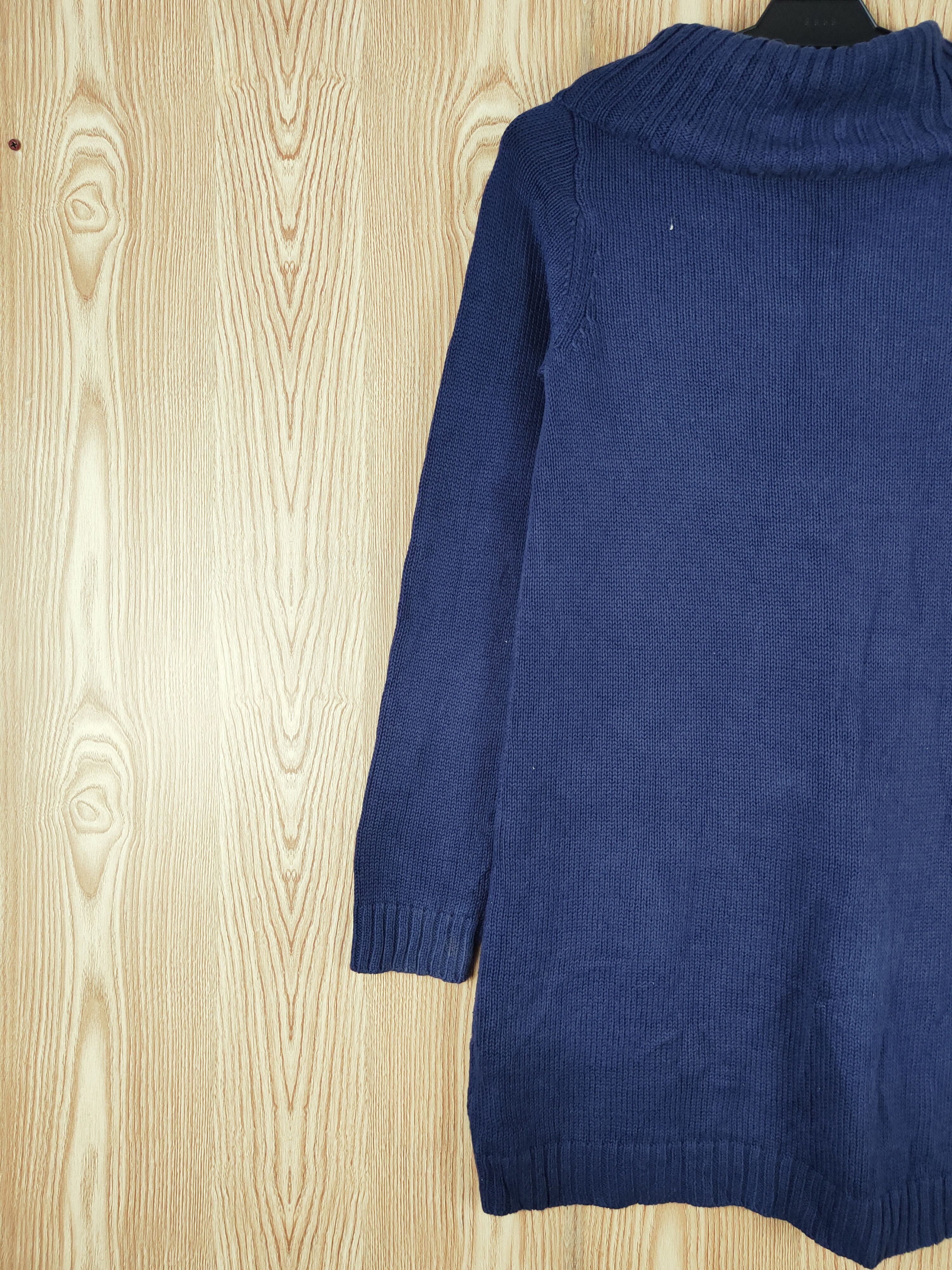 Homespun Knitwear × Japanese Brand × Vintage Hanna Anderson Navy Knitwear Cardigan #W873 Size S / US 4 / IT 40 - 8 Thumbnail