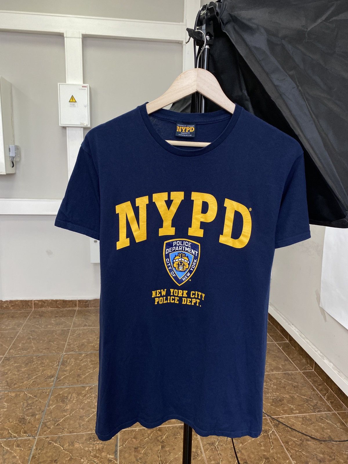 I Love NY 🇺🇸 Vintage 90s NYPD Police New York USA City Dept Y2K Rare Size US M / EU 48-50 / 2 - 1 Thumbnail