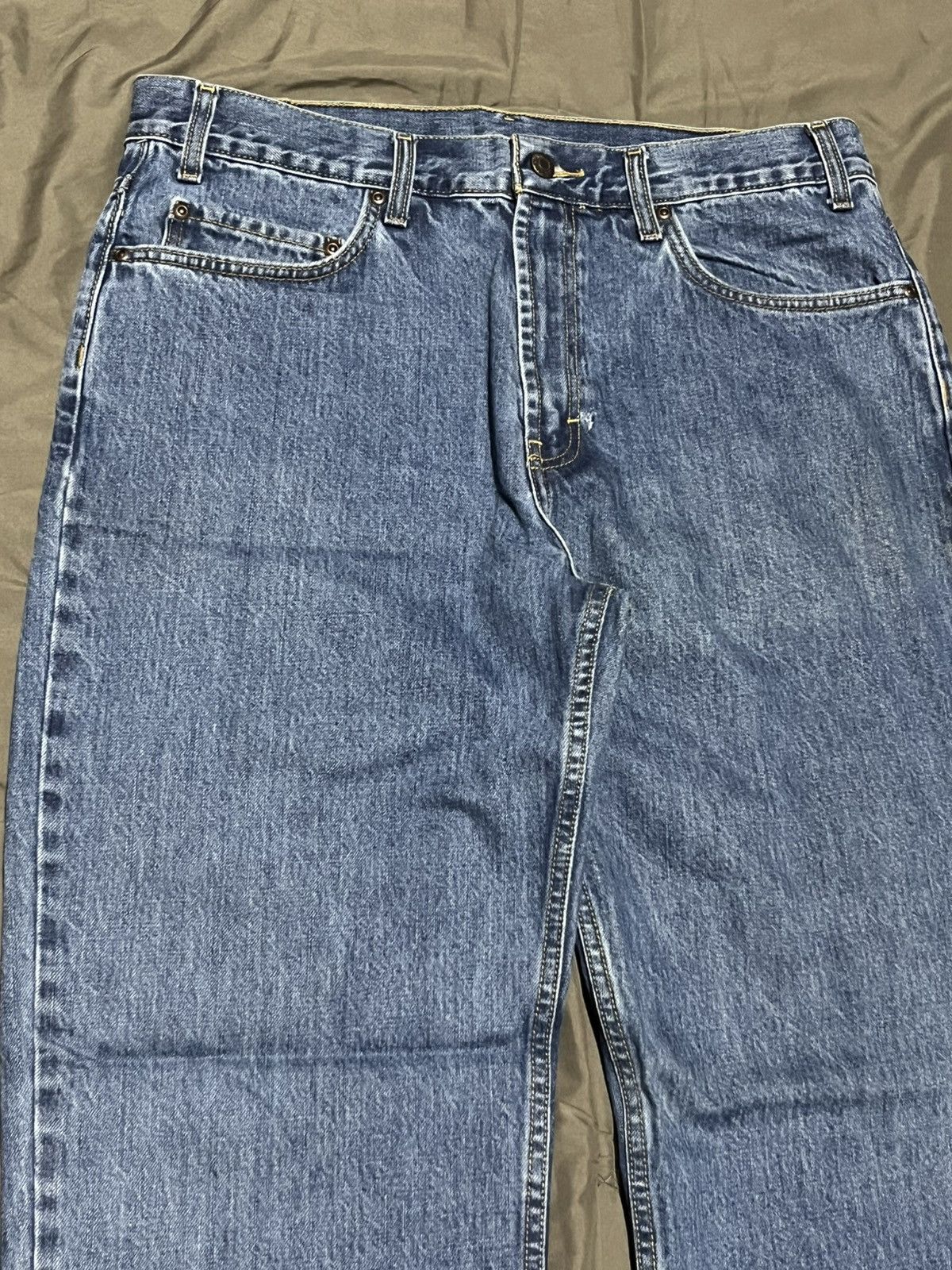 Kirkland Signature Kirkland Brand Straight Leg Blue Denim Size US 32 / EU 48 - 2 Thumbnail