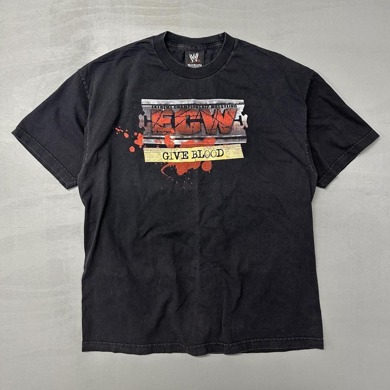 Vintage × WWE × WWF Vintage WWE ECW Give Blood Promo Shirt Men’s XL Size US XL / EU 56 / 4 - 1 Thumbnail