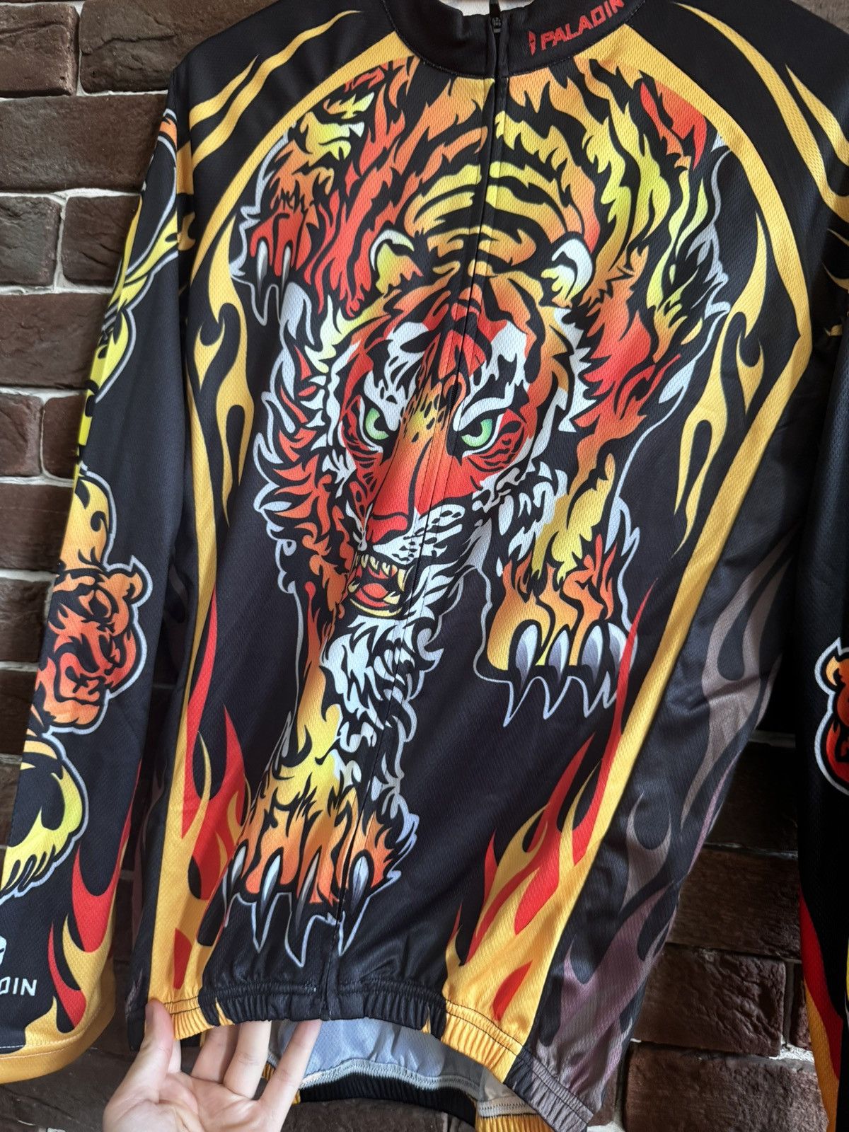 Other ONE OF A KIND Flaming Tiger Vintage Bike Jersey Hype Street Size US L / EU 52-54 / 3 - 5 Thumbnail