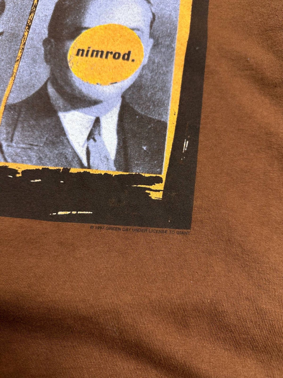 Giant 1998 Giant Green Day - Nimrod Brown Longsleeve T-shirt L Size US L / EU 52-54 / 3 - 6 Thumbnail