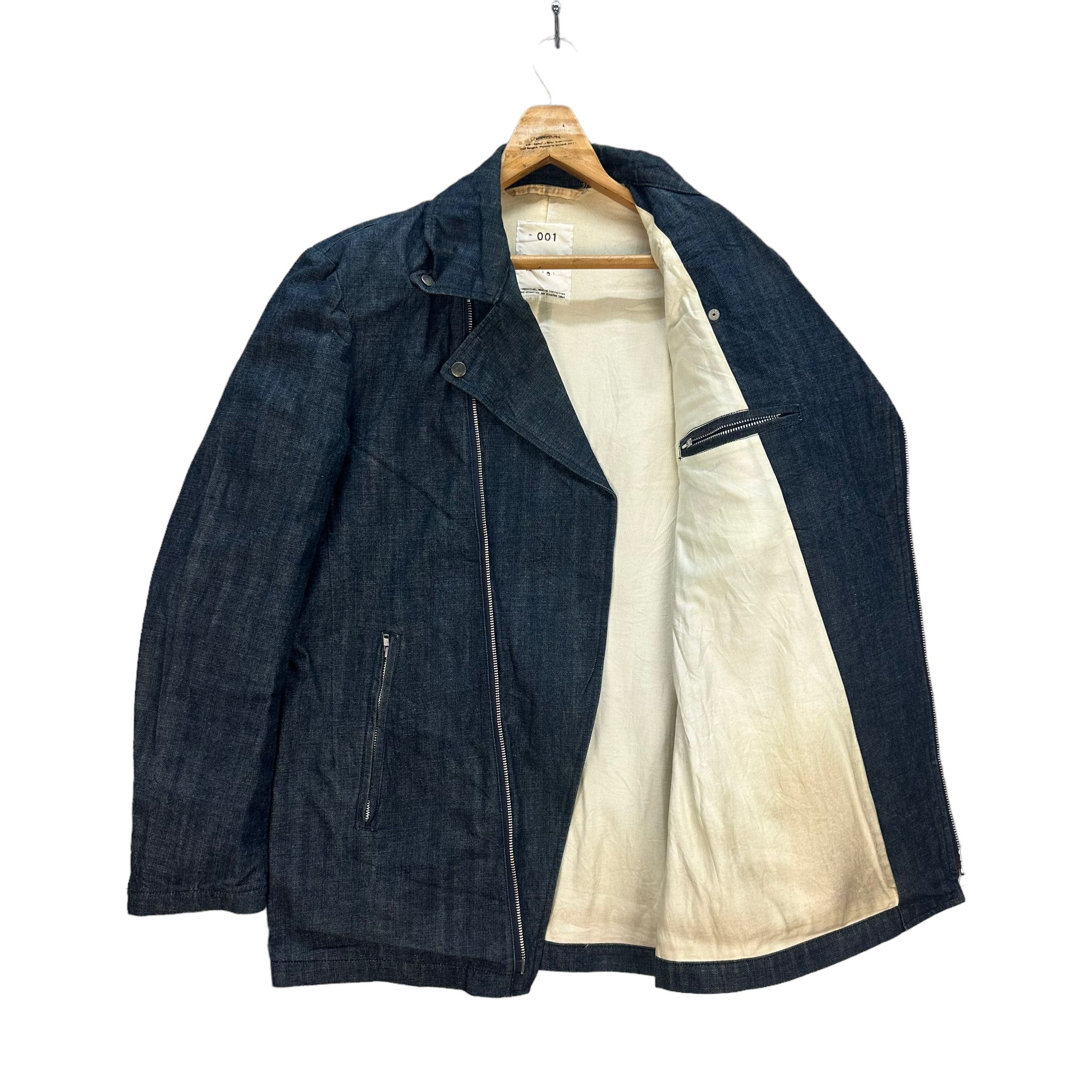 Nude: Masahiko Maruyama NO 001 NUDE MASAHIKO MARUYAMA ASYMMETRICAL JACKET #7874-187 Size US M / EU 48-50 / 2 - 6 Thumbnail