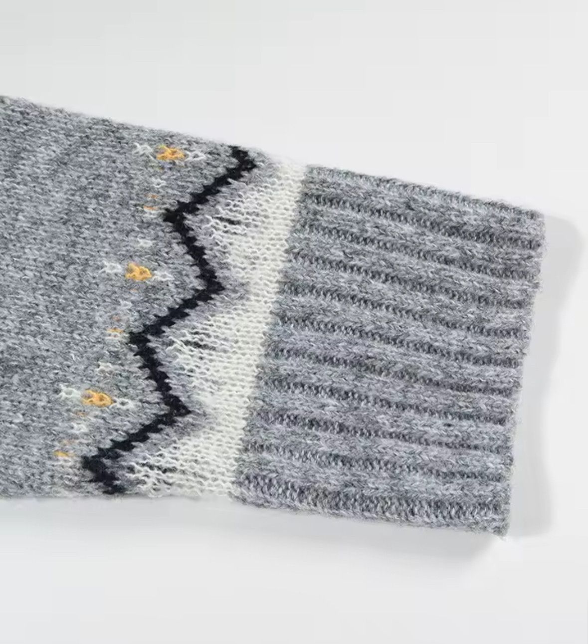 Other Retro Loose Black Cat Sweater Jacquard Knitted Sweatshirt Size 3XL / US 20-22 - 4 Thumbnail