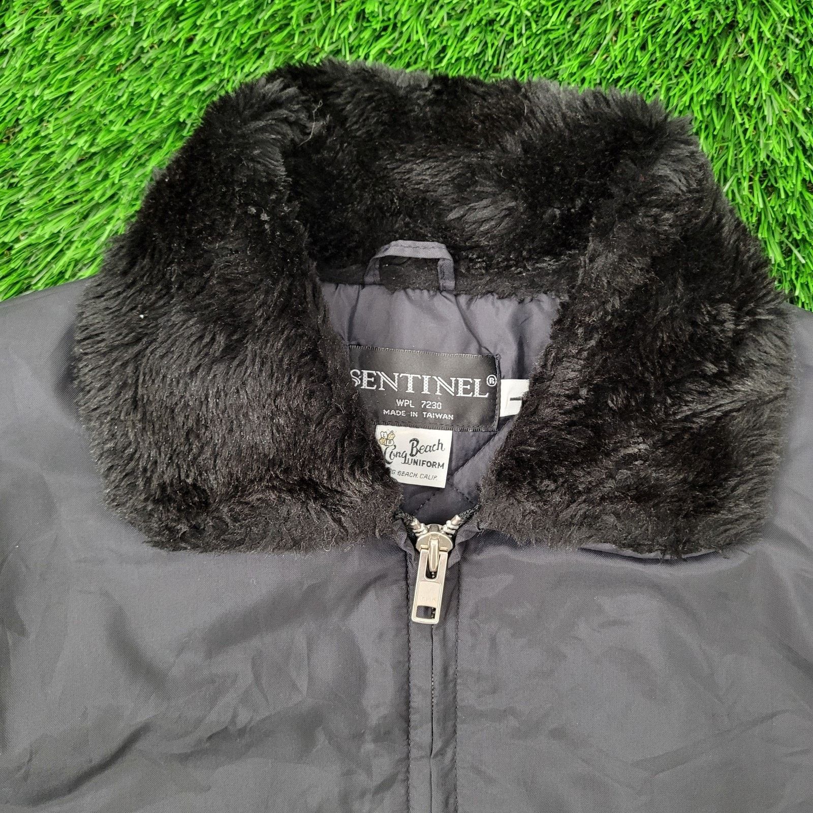 Vintage Vintage Long-Beach Sentinel Jacket Large 27x27 Sherpa-Collar Size US L / EU 52-54 / 3 - 10 Thumbnail