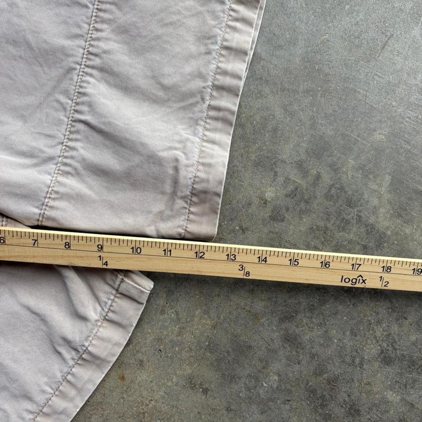Enyce 2000s enyce baggy cream cargos Size US 34 / EU 50 - 5 Thumbnail