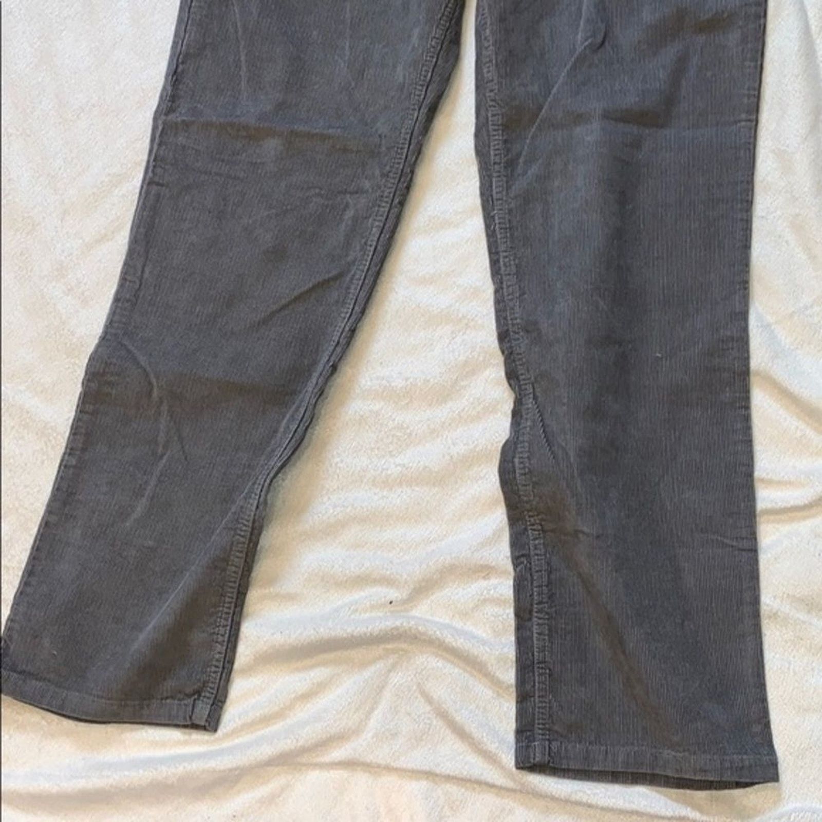 Jos. A. Bank Joseph A Bank mens gray corduroy pants | Sz 36 x 30, NWT Size US 36 / EU 52 - 6 Thumbnail