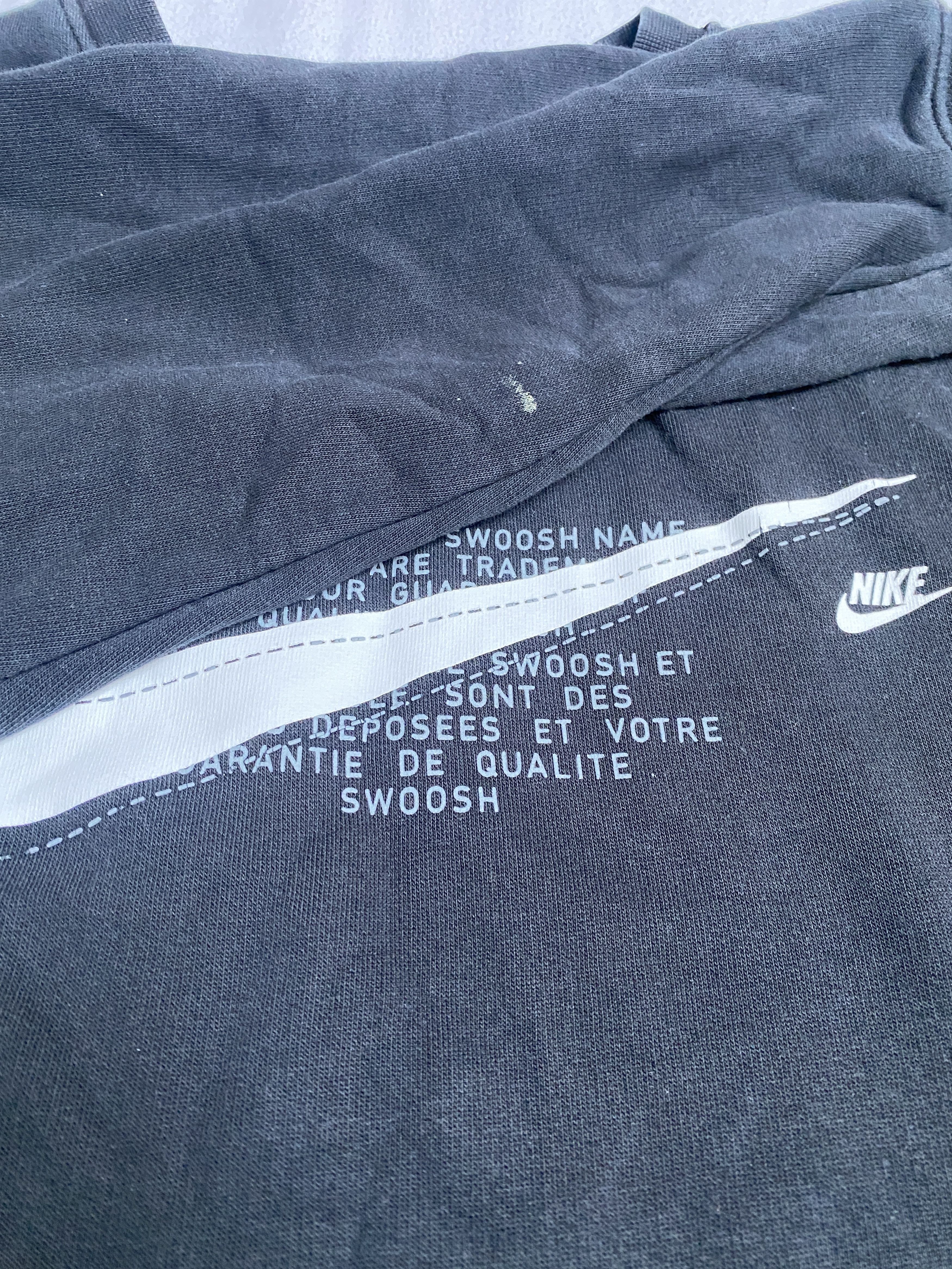 Nike Nike big swoosh sweatshirt crewneck drill drip Size US L / EU 52-54 / 3 - 7 Thumbnail
