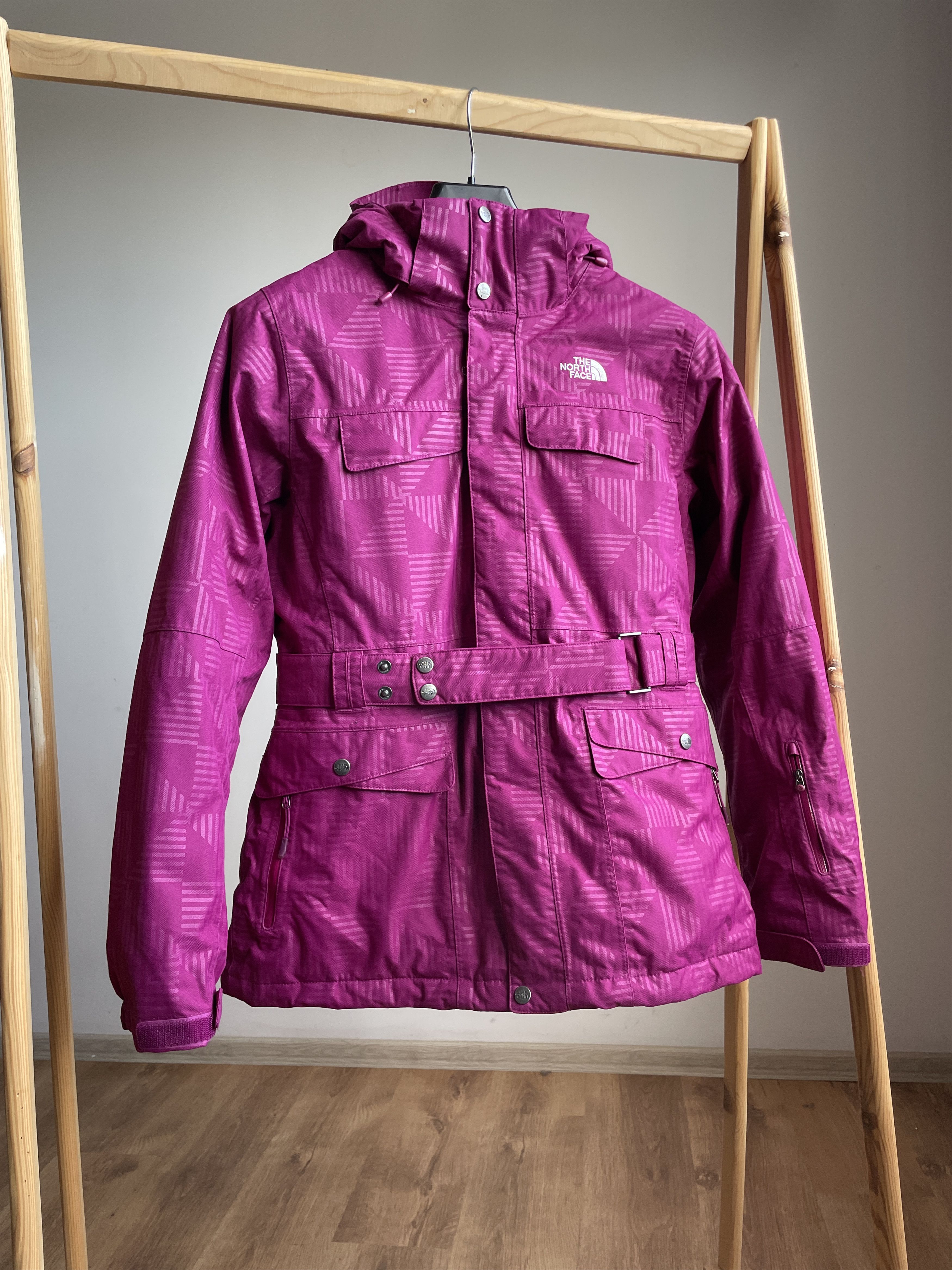 The North Face The North Face Womens Ski Snowboarding Belted Down Jacket Size L / US 10 / IT 46 - 1 Thumbnail