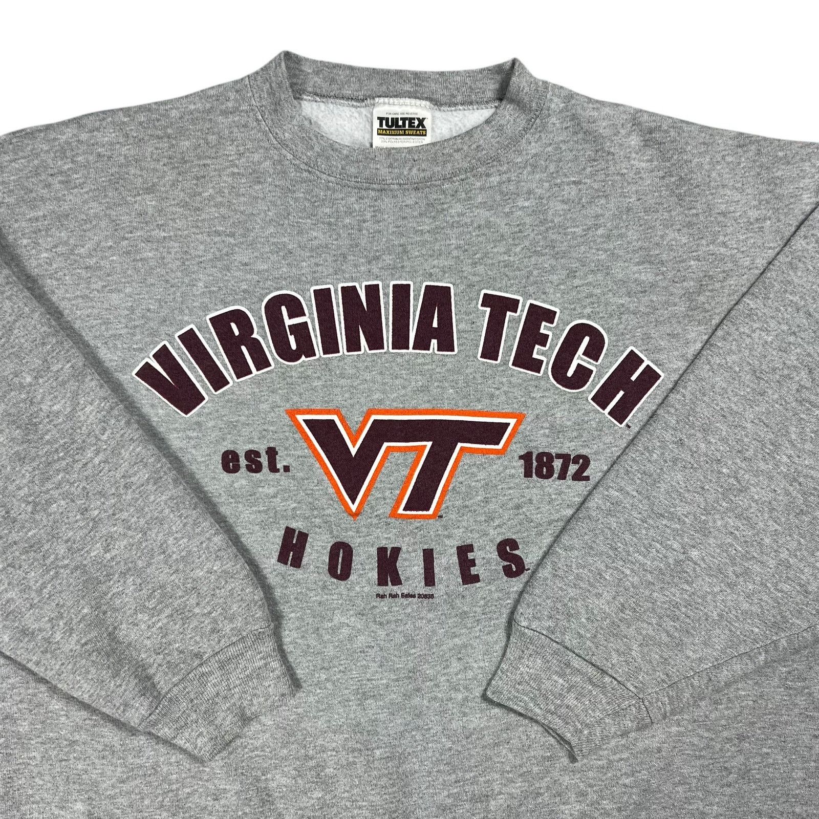 Tultex × Vintage Vintage 90s Tultex Virginia Tech Hokies Crewneck (L) Size US L / EU 52-54 / 3 - 2 Thumbnail