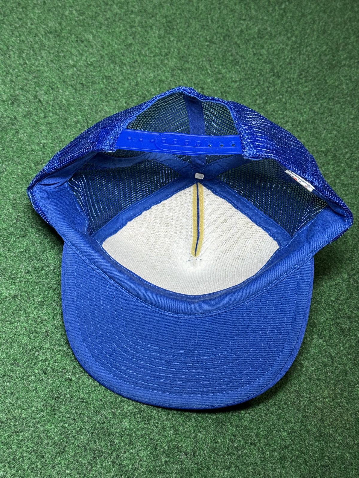 Vintage Farmers Insurance Trucker 80s 90s Snapback Steven Henry Hat Size ONE SIZE - 5 Thumbnail