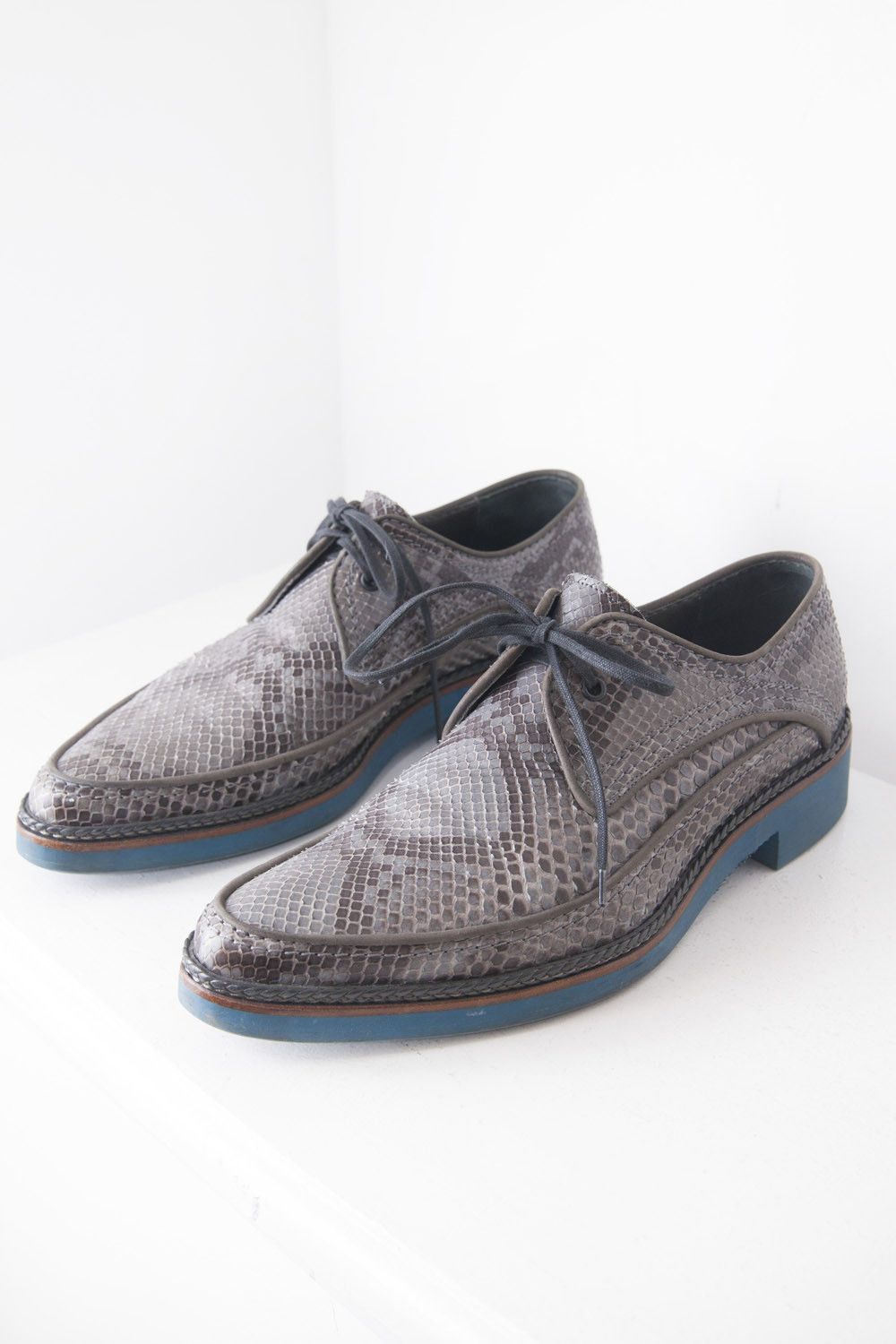 Lanvin AW10 python leather dress shoes Size US 10 / EU 43 - 1 Thumbnail