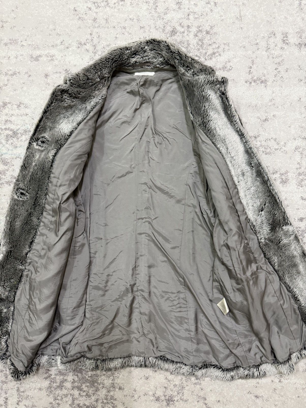 Japanese Brand PEYTON PLACE PPFM by FIVE FOX FAUX FUR LONG COAT JACKET Size S / US 4 / IT 40 - 6 Thumbnail