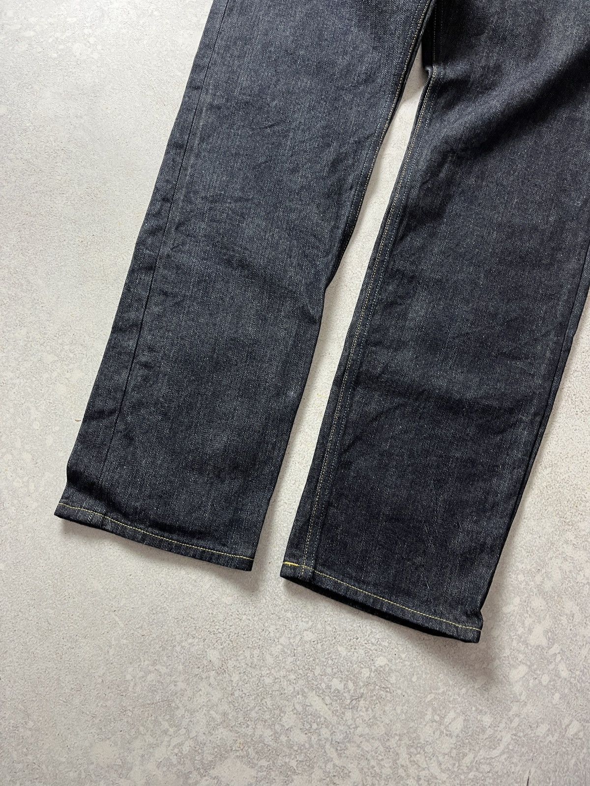 Lee DDP Lee Jeans 32x32 Mens 101Z Raw Selvedge Denim Jeans Size US 32 / EU 48 - 2 Thumbnail