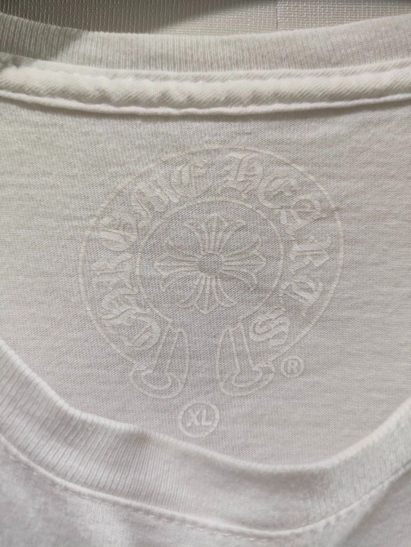 Chrome Hearts Chrome Hearts Hawaii Exclusive White Tee K13 Size US XL / EU 56 / 4 - 4 Thumbnail