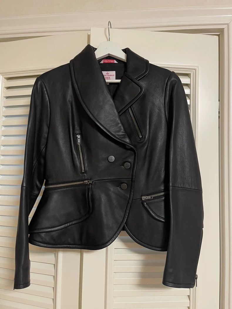 Vivienne Westwood Vivienne Westwood size3 Locomotive jacket leather jacket le Size M / US 6-8 / IT 42-44 - 1 Thumbnail