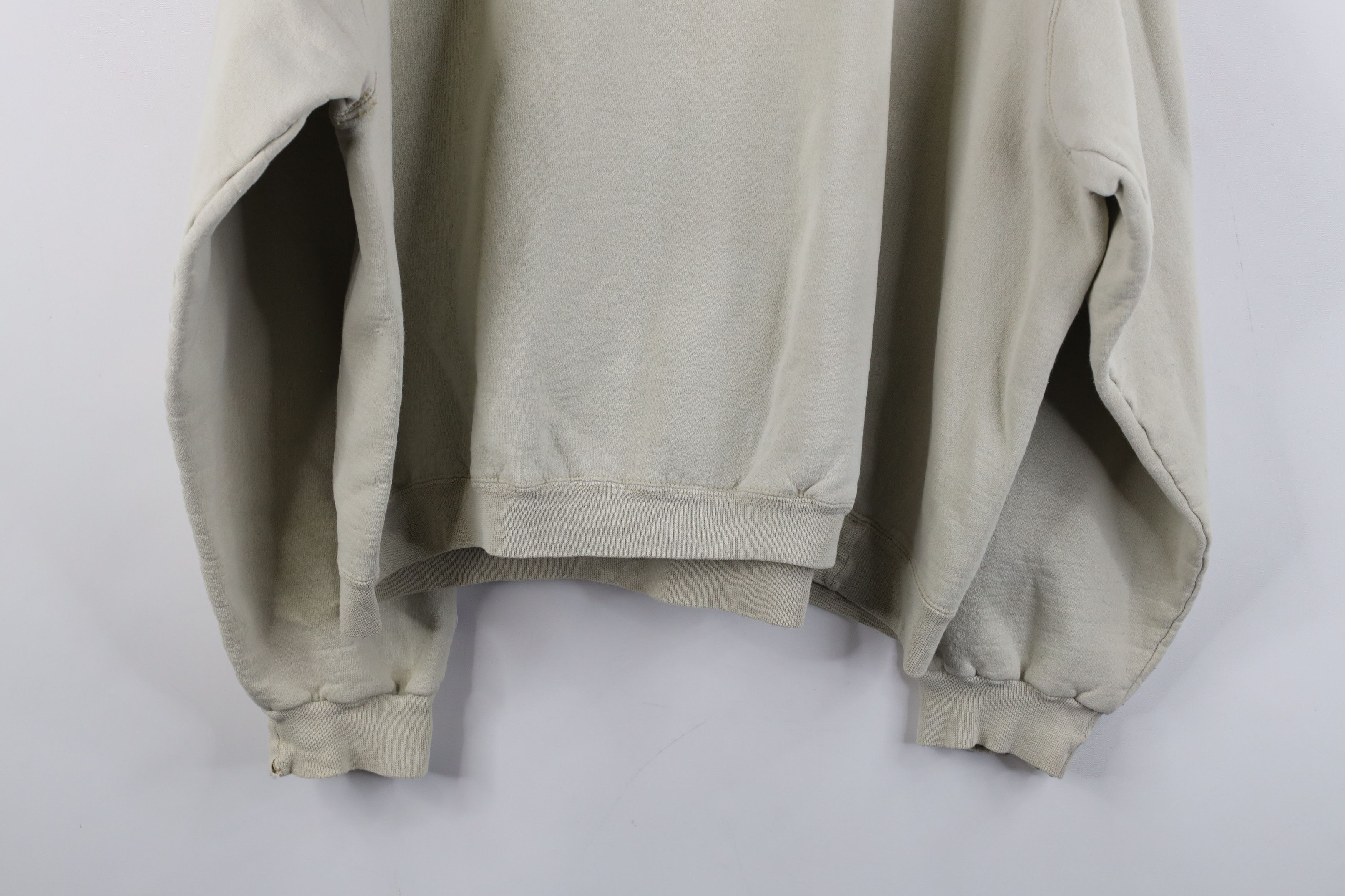 Champion Vintage 90s Champion Boxy Fit Crewneck Sweatshirt Beige Size US XL / EU 56 / 4 - 14 Thumbnail