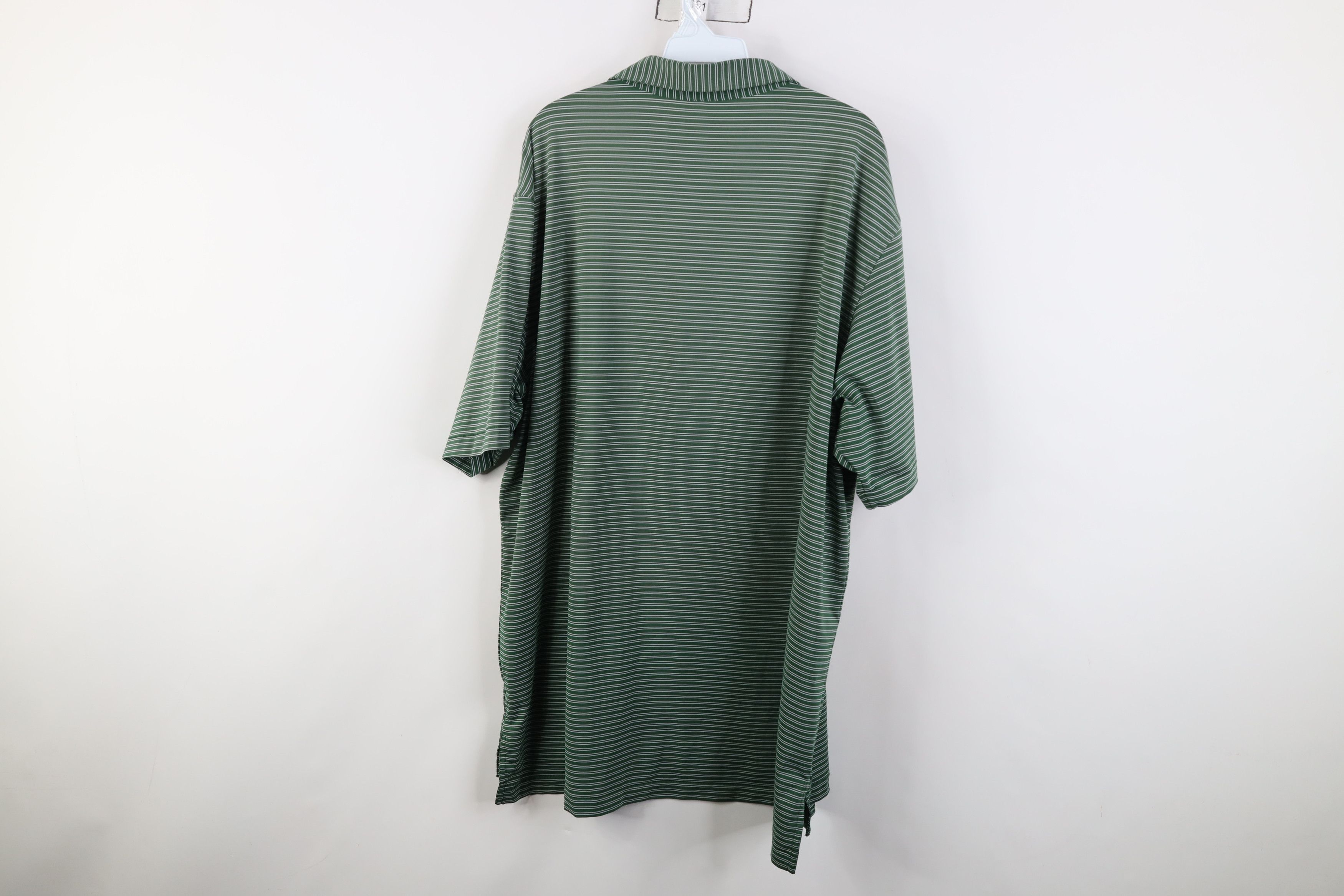Peter Millar Peter Millar Summer Comfort Knit Golf Polo Shirt Green Size US XXL / EU 58 / 5 - 9 Thumbnail