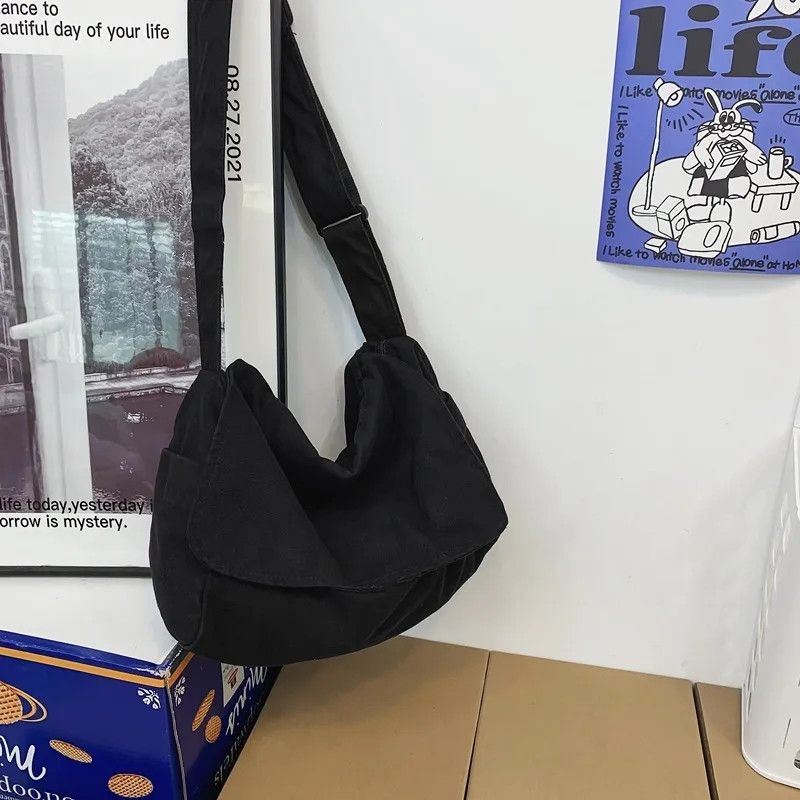 Japanese Brand × Vintage Canvas Vintage style Flap Messenger Bag Size ONE SIZE - 2 Thumbnail