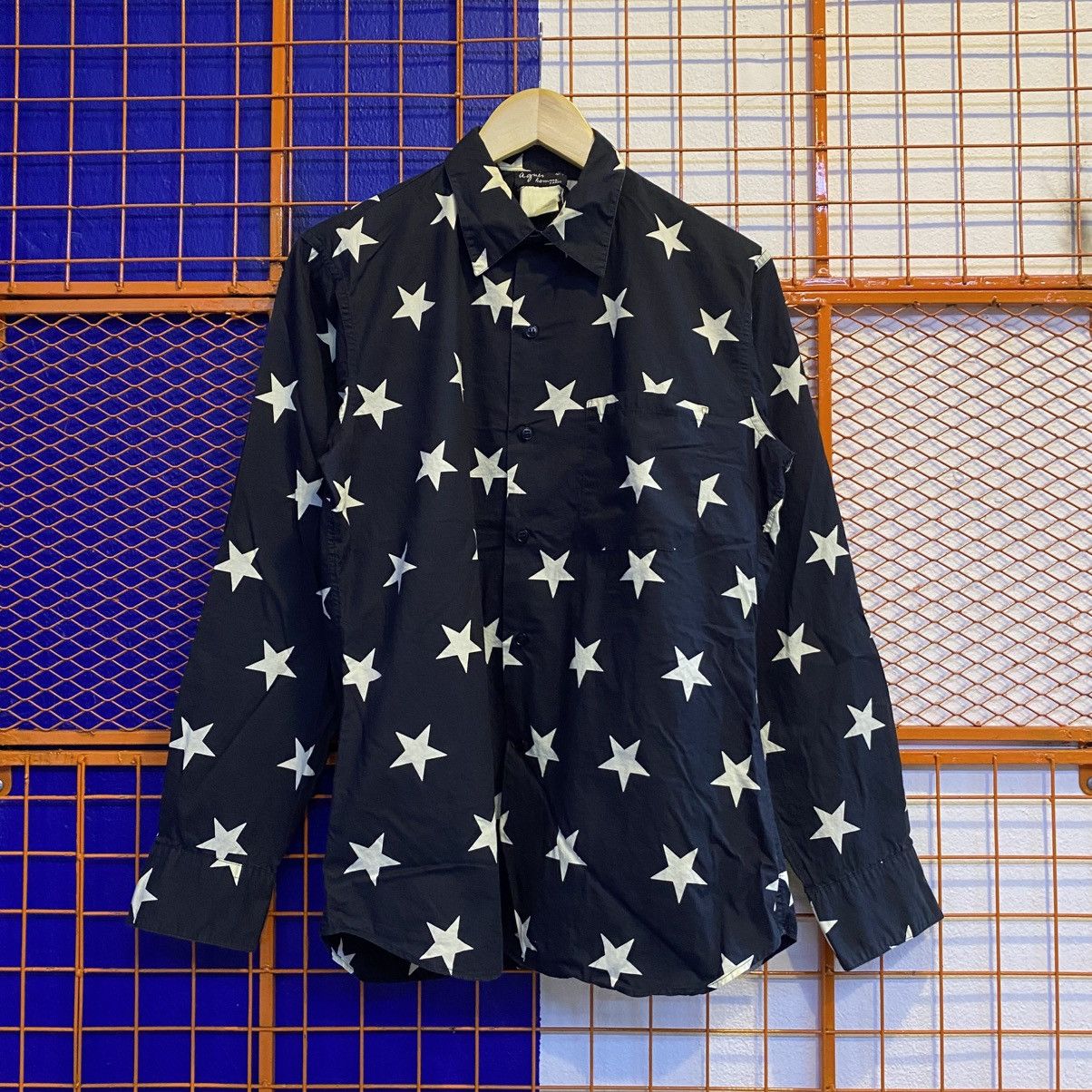 agnes b. Vintage Agnes B Shirt Oxford Rare Design❗️ Size US M / EU 48-50 / 2 - 1 Thumbnail