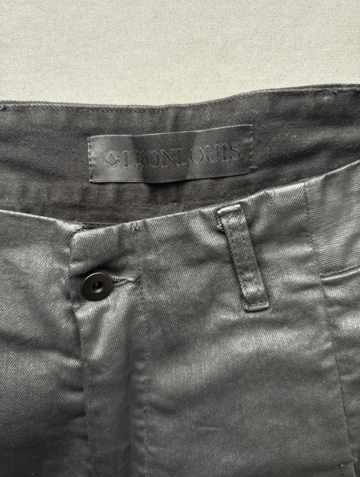 Leon Louis Waxed Pants Leon Louis Size US 31 - 2 Thumbnail