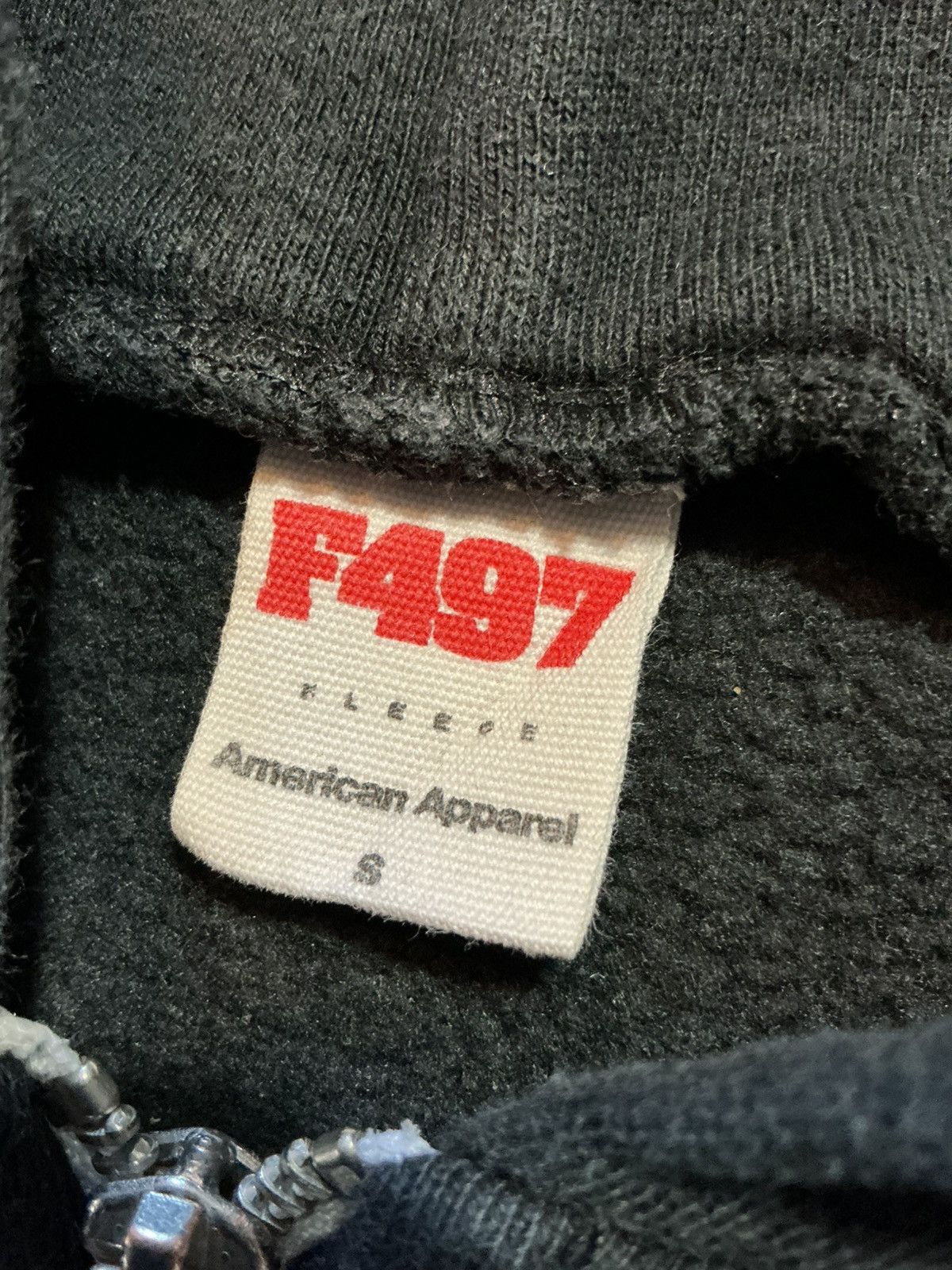 American Apparel Light In The Attic Records Black Fleece Full Zip Hoodie Size US S / EU 44-46 / 1 - 6 Thumbnail