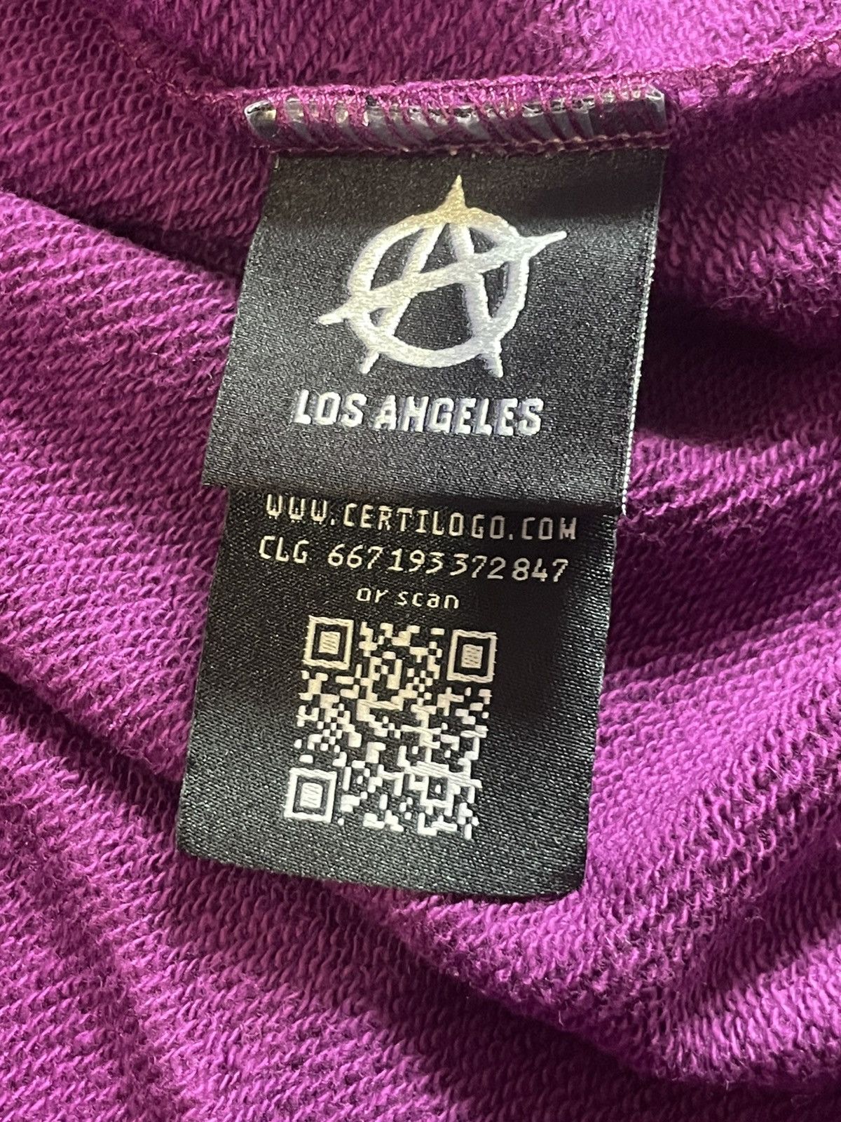 Revenge XXXTentacion Mugshot Hoodie Purple
