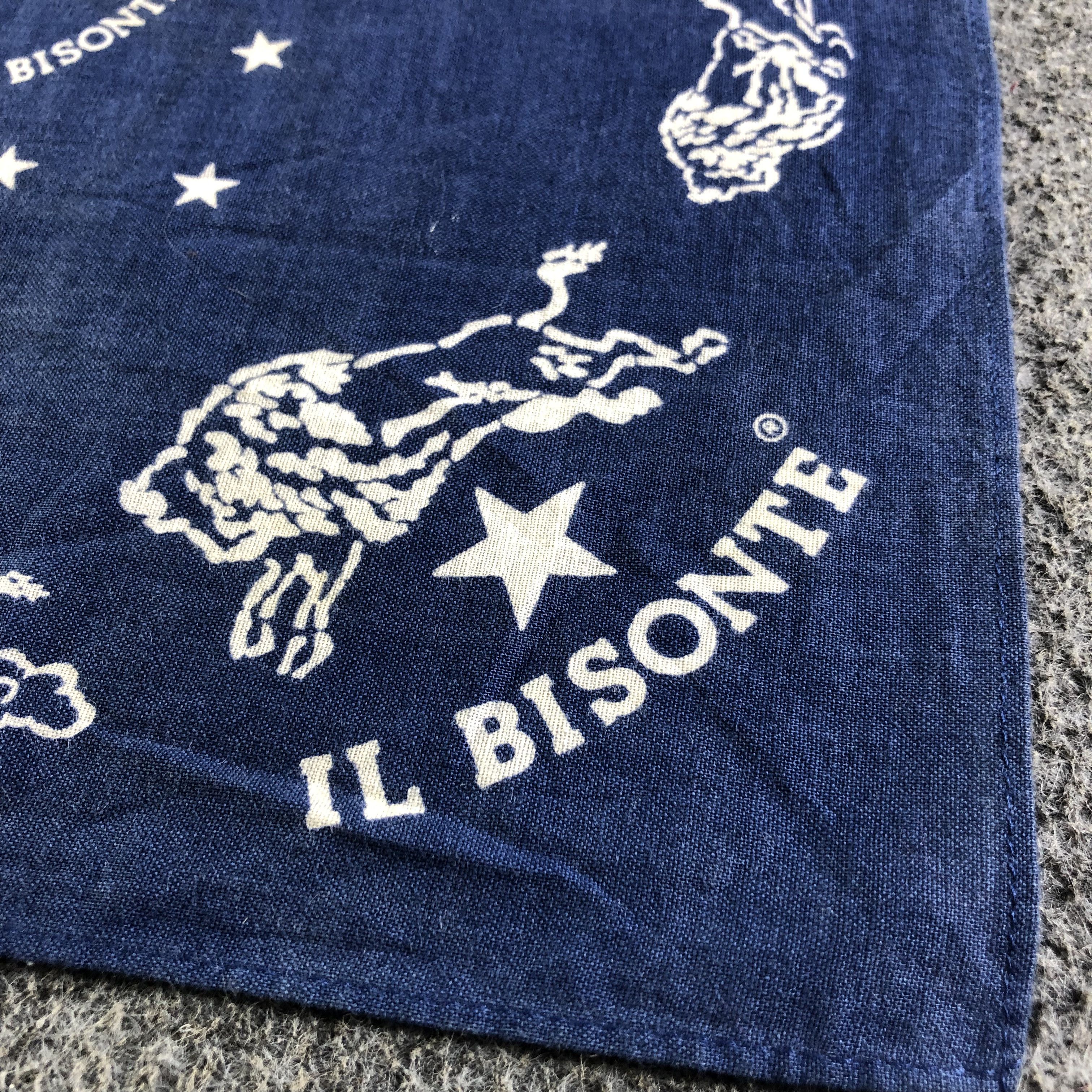 Il Bisonte Il Bisonte Handkerchief Neckerchief Bandana H2324 Size ONE SIZE - 4 Thumbnail